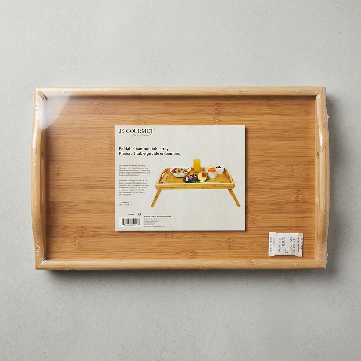 Foldable Bamboo Breakfast & Table Tray packaging