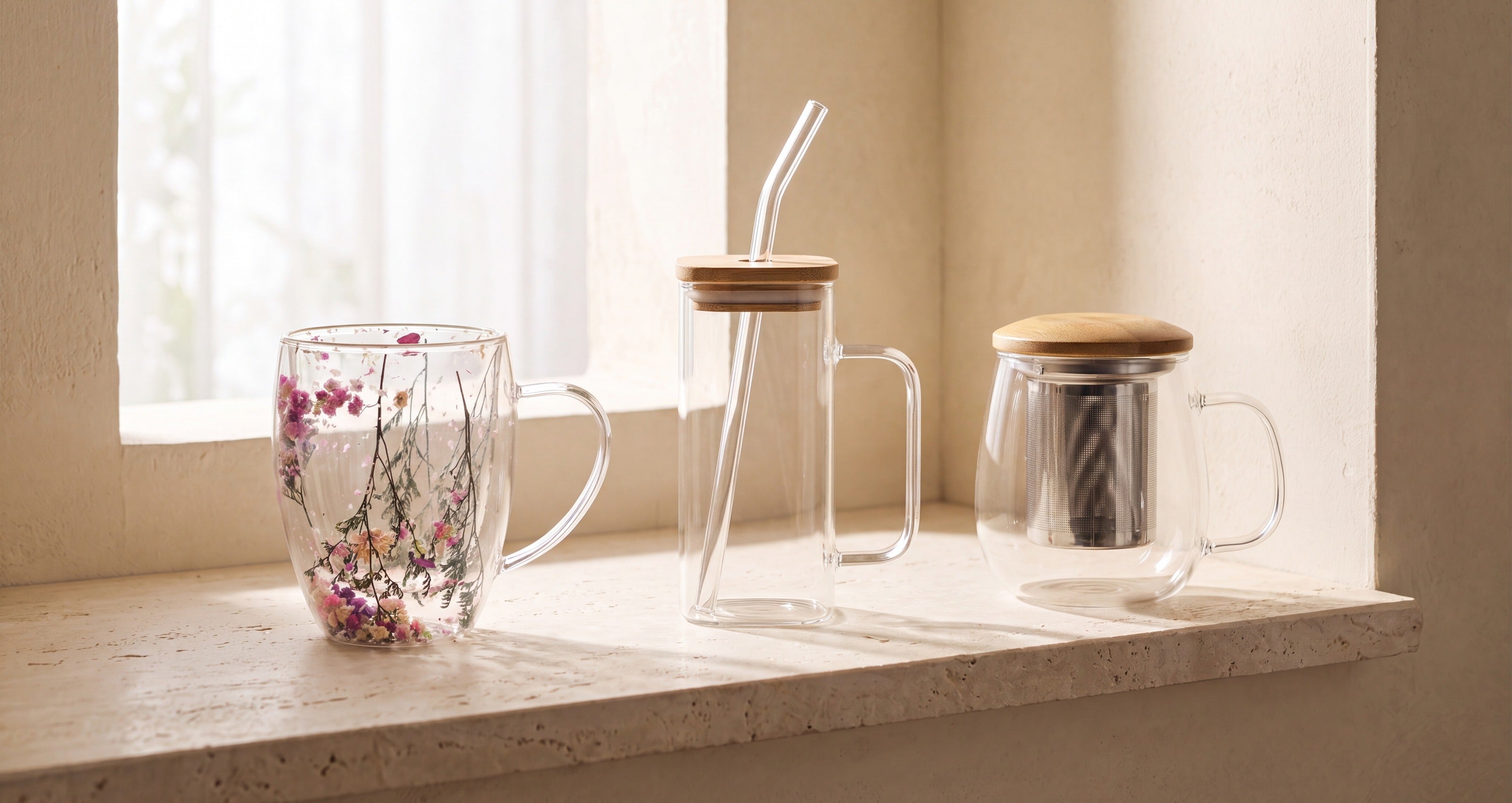 Drinkware collection banner