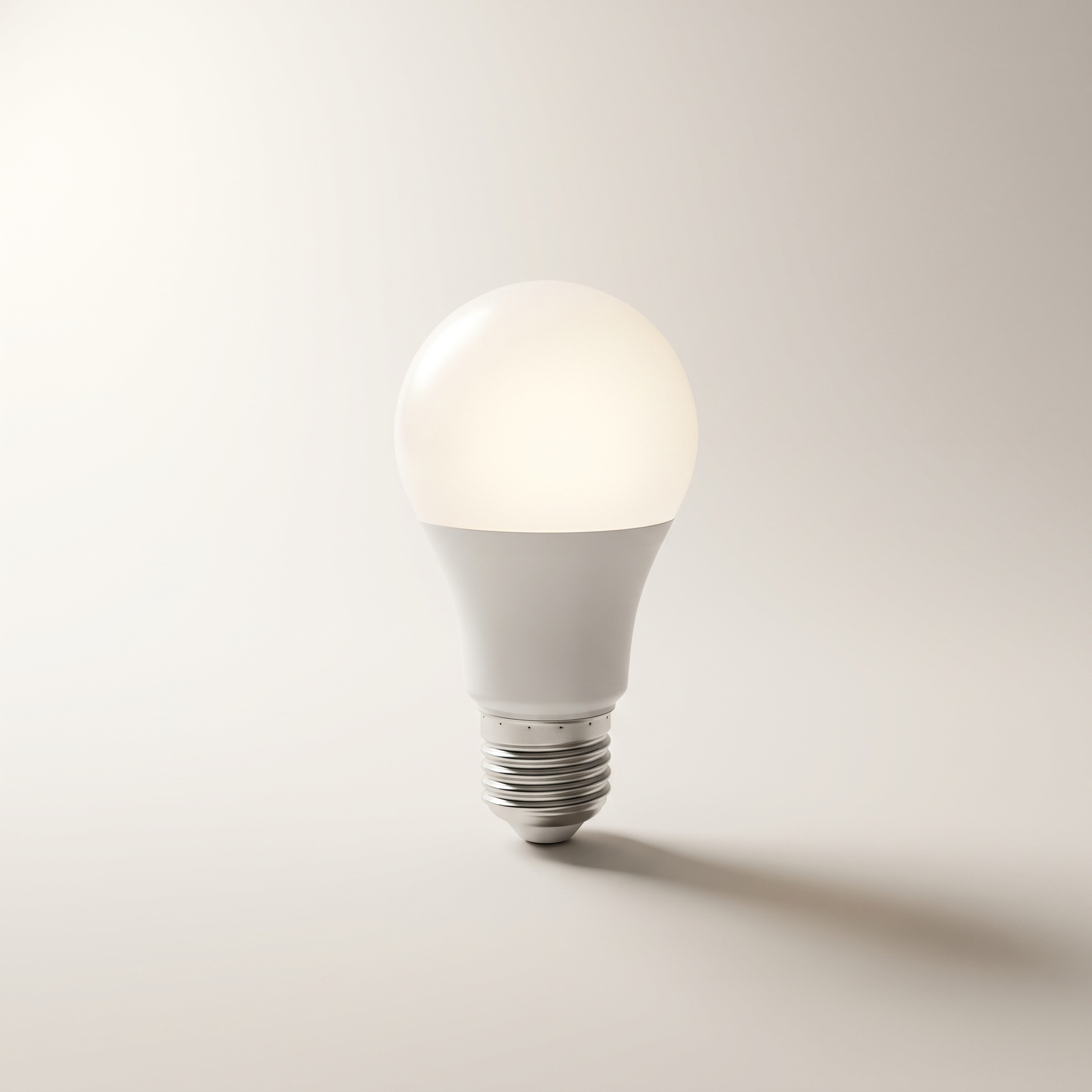 Xtricity LED A19 Bulb — 6W (40W eq.), 3000K Soft White, Non-Dimmable, 4-Pack
