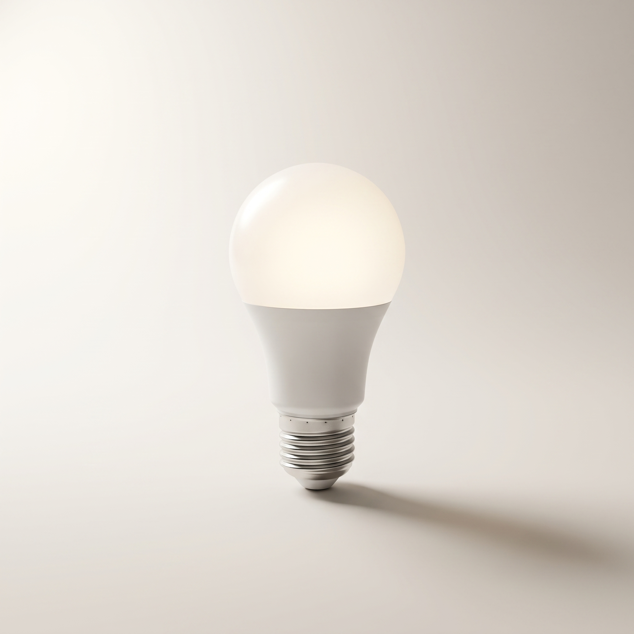 Xtricity LED A19 Bulb — 6W (40W eq.), 3000K Soft White, Non-Dimmable, 4-Pack