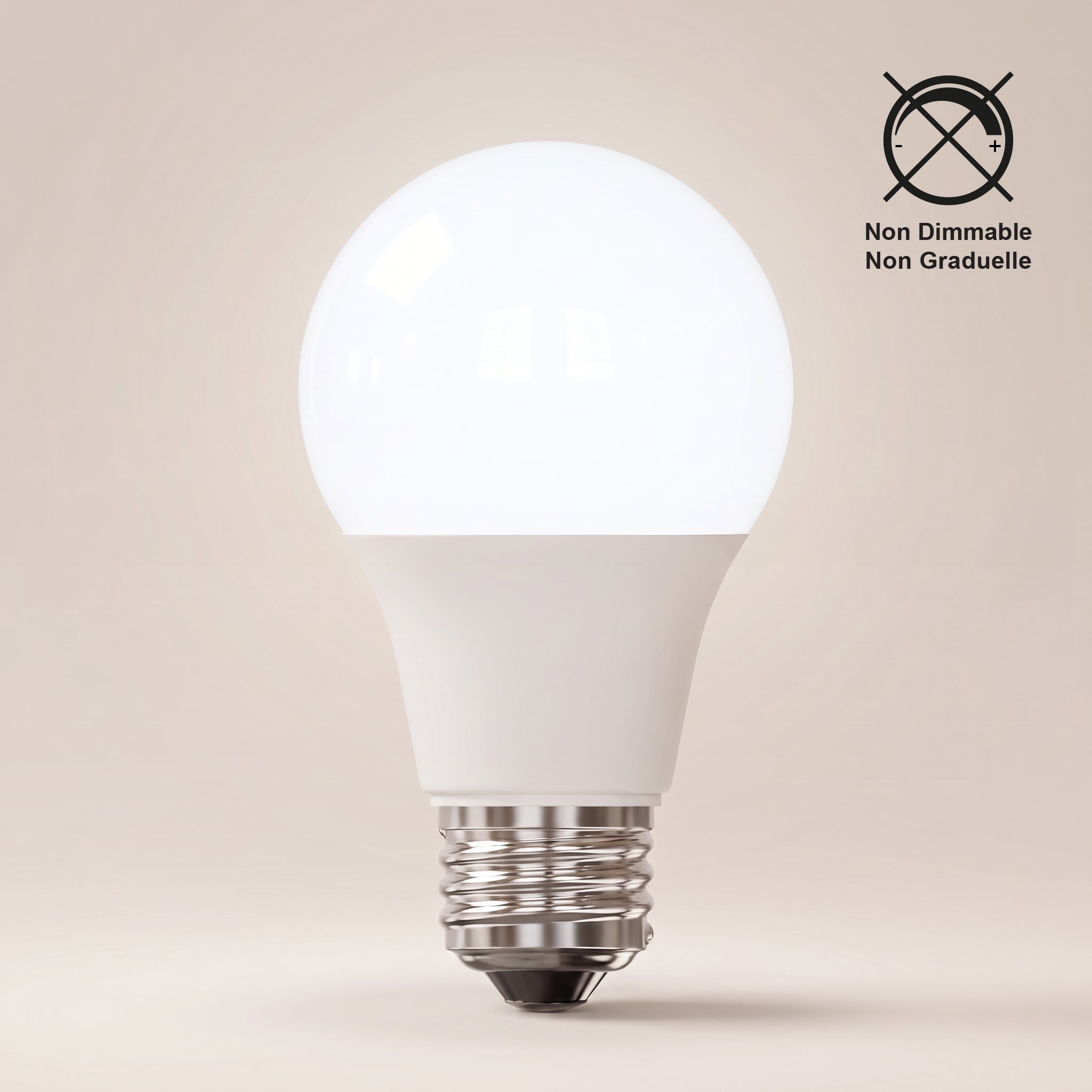 Xtricity LED A19 Bulb — 6W, 5000K Daylight, Non-Dimmable (Single)