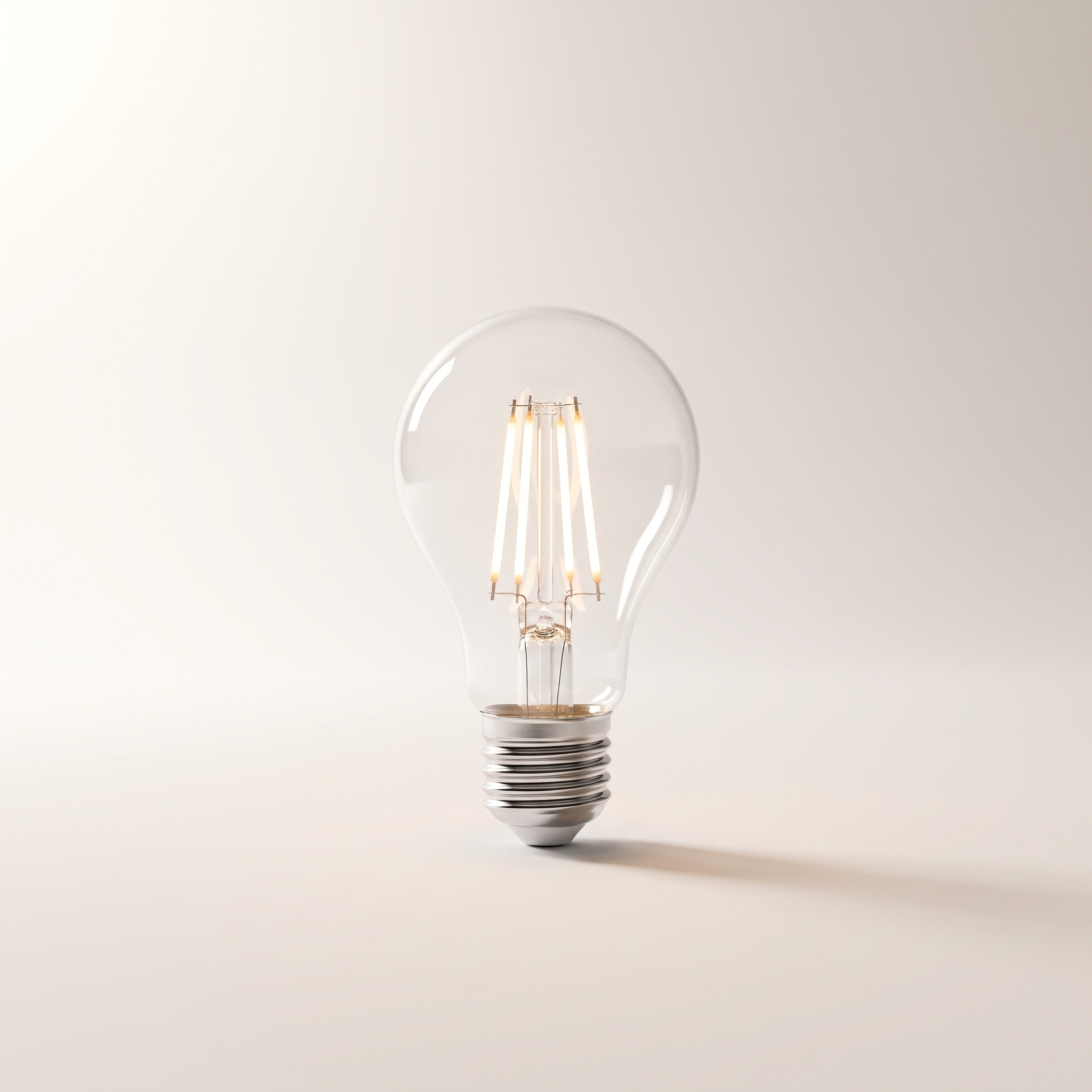 Xtricity LED A21 Clear Filament Bulb — 16W (100W eq.), 1600L, 3000K Soft White, Dimmable, 2-Pack