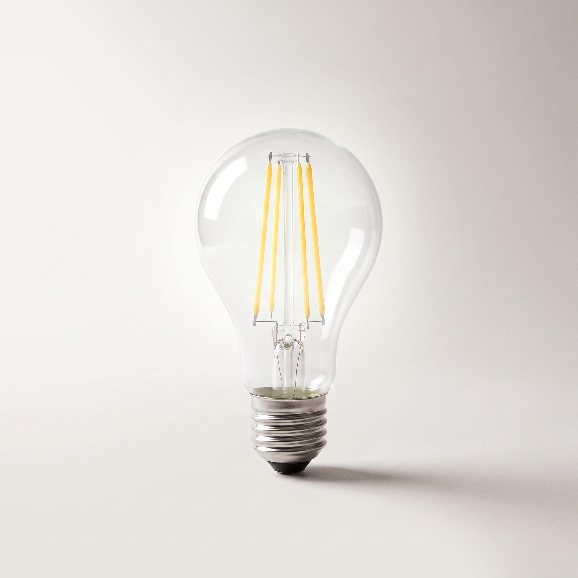 Xtricity LED A21 Clear Filament Bulb — 16W (100W eq.), 1600L, 5000K Daylight, Dimmable, 2-Pack