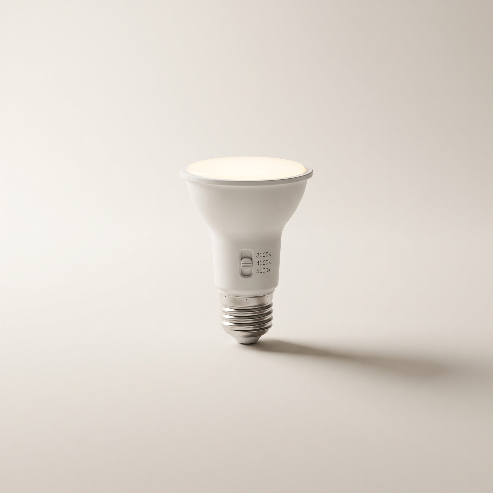 Xtricity LED PAR16 Flood, 5.5W, Selectable 3000K/4000K/5000K, 40° Beam, Dimmable