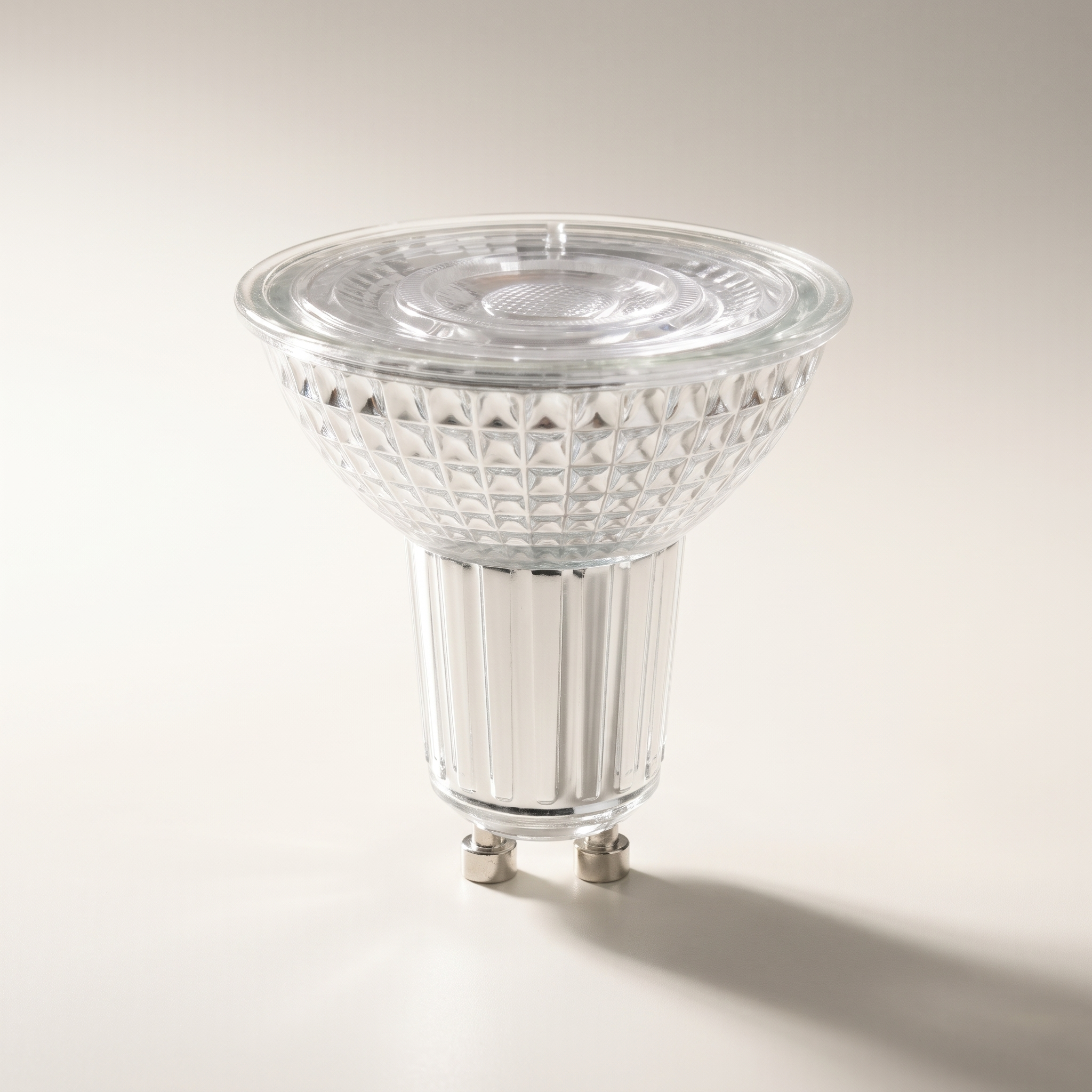 LED GU10 Spotlight — 6W (40W eq.), 450L, 3000K Soft White, Dimmable