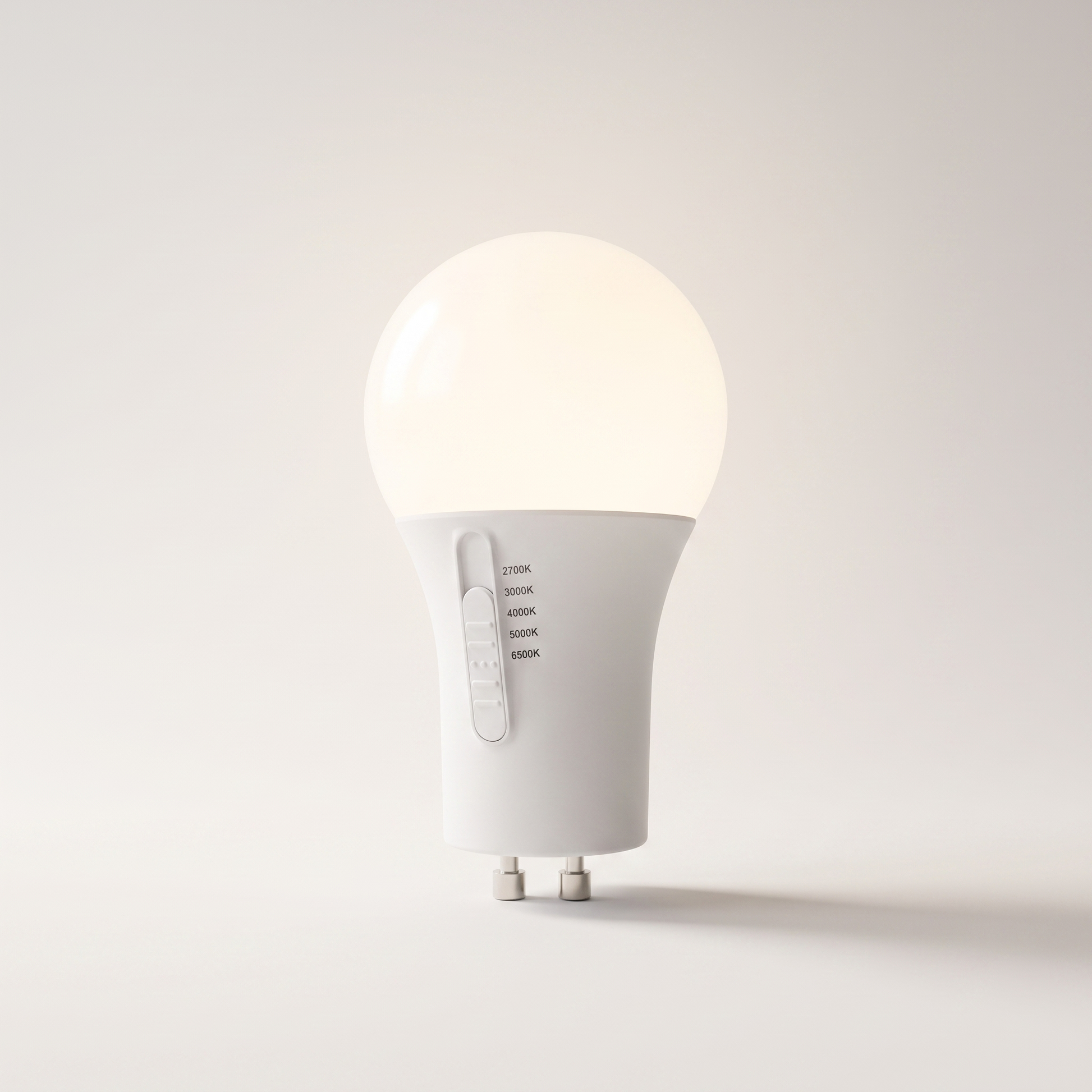LED A19 10W / 120V / GU24 / 5-CCT Selectable Dimmable 1-Pack