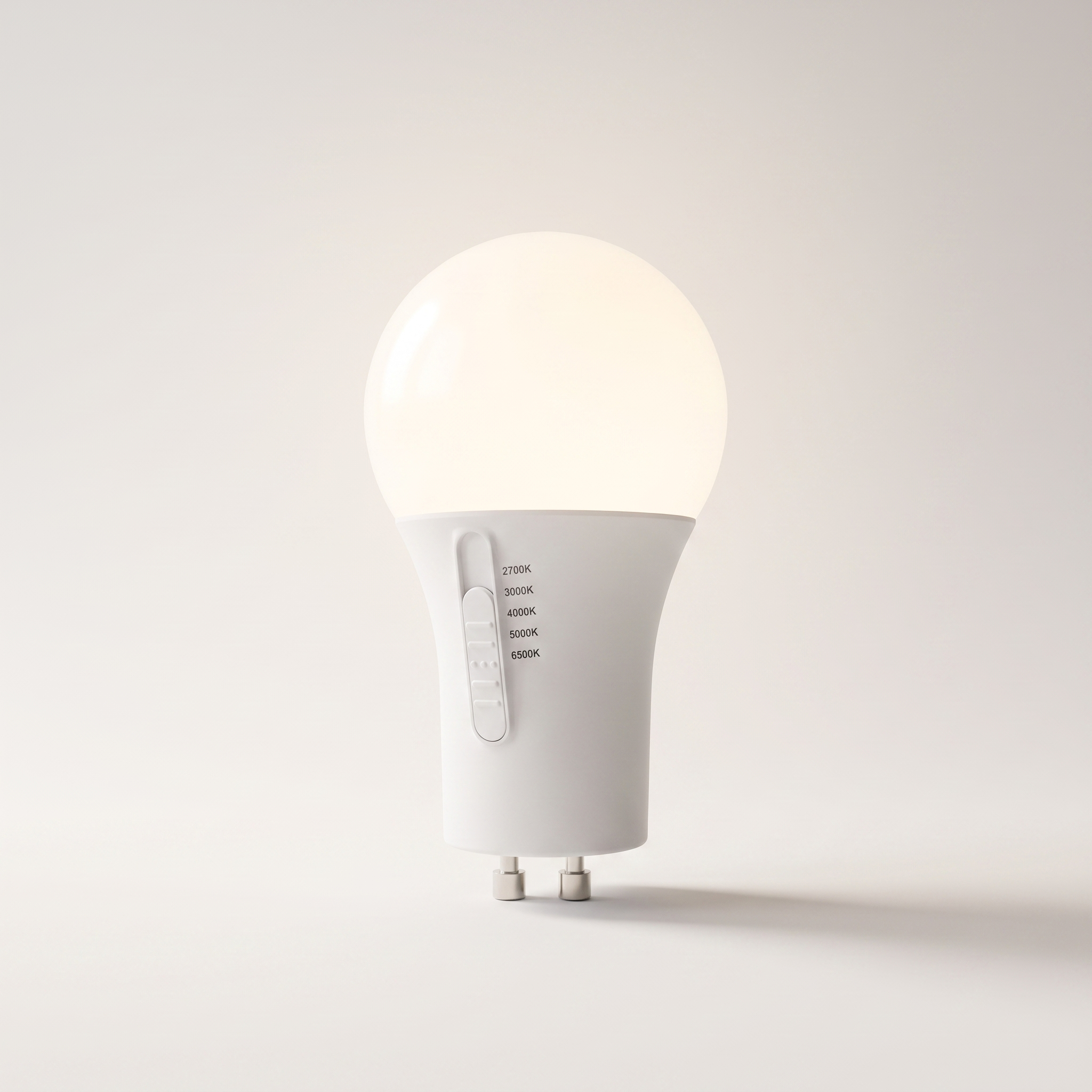 LED A19 10W / 120V / GU24 / 5-CCT Selectable Dimmable 1-Pack