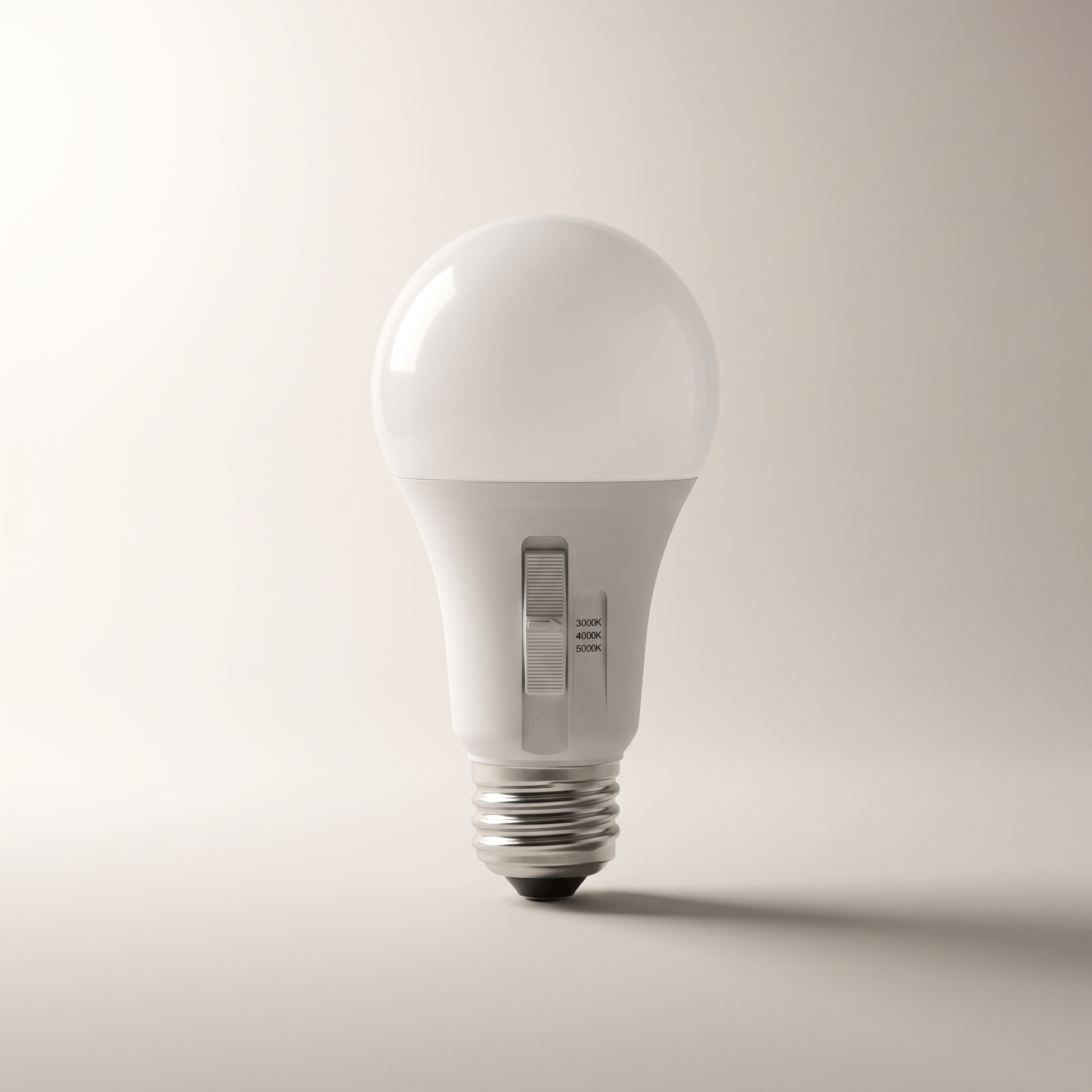 LED A19 Bulb — 12W (75W eq.), 1100L, 3000K Soft White, Dimmable