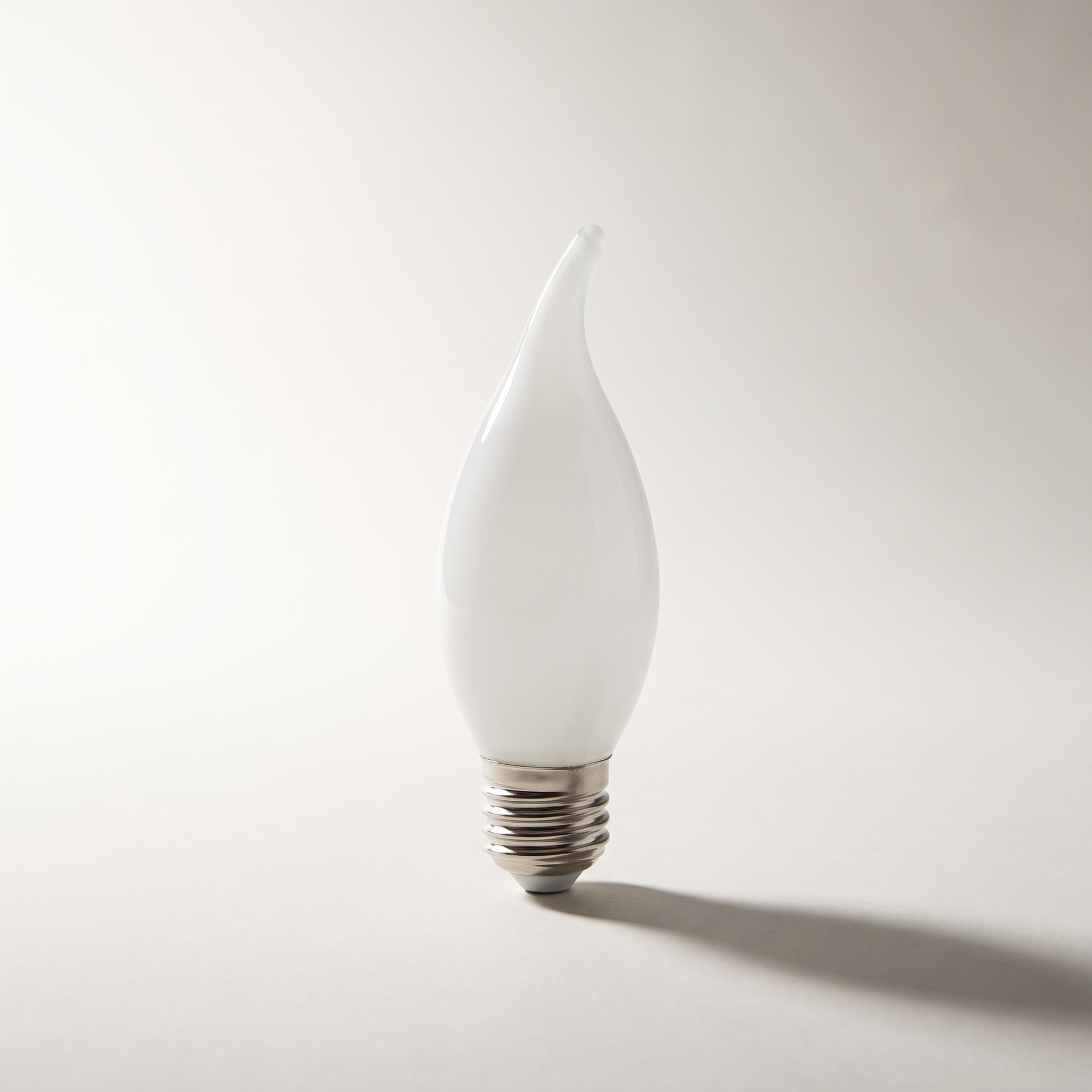 LED C Bulb — 6W (60W eq.), 500L, 3000K Soft White, Dimmable