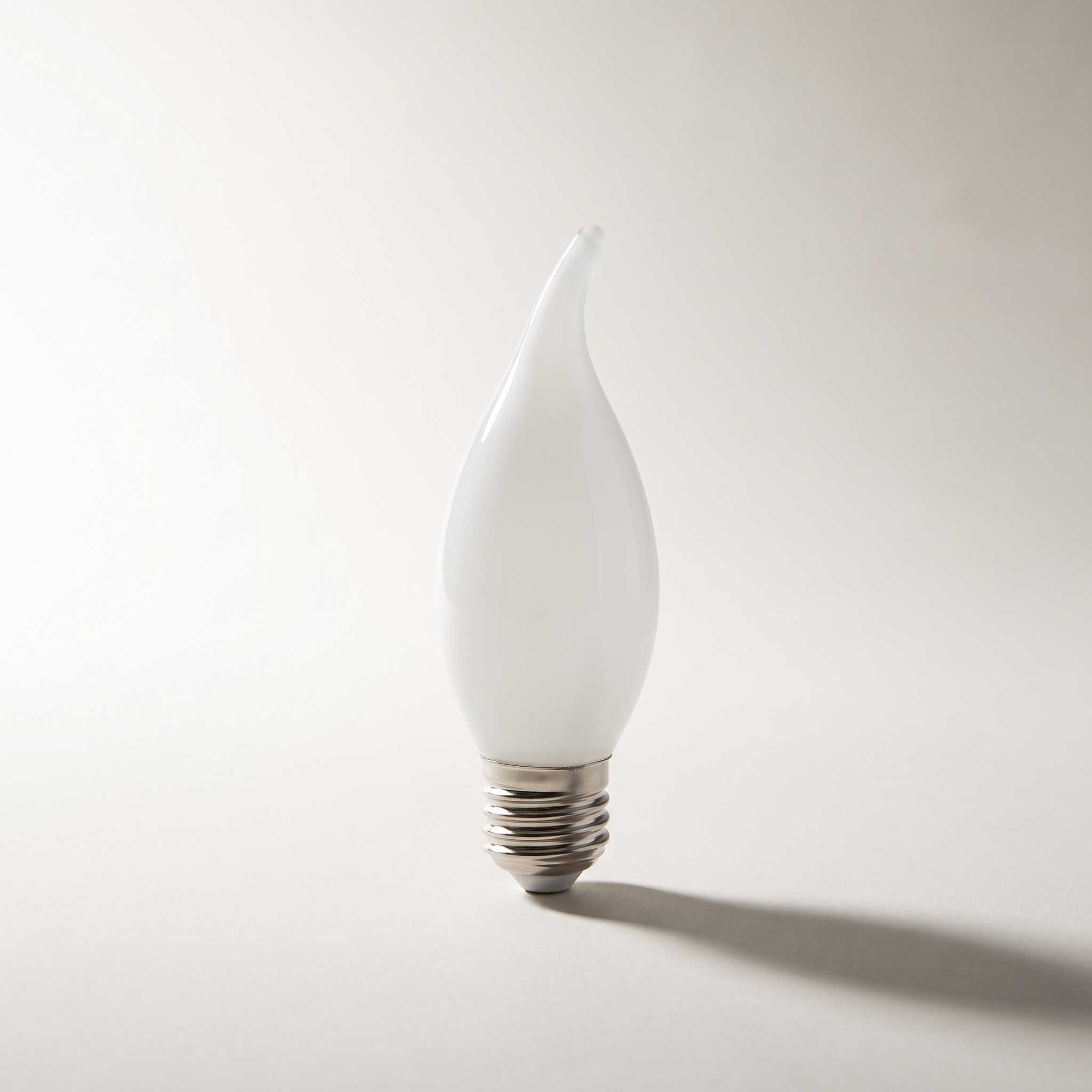 LED C Bulb — 6W (60W eq.), 500L, 3000K Soft White, Dimmable