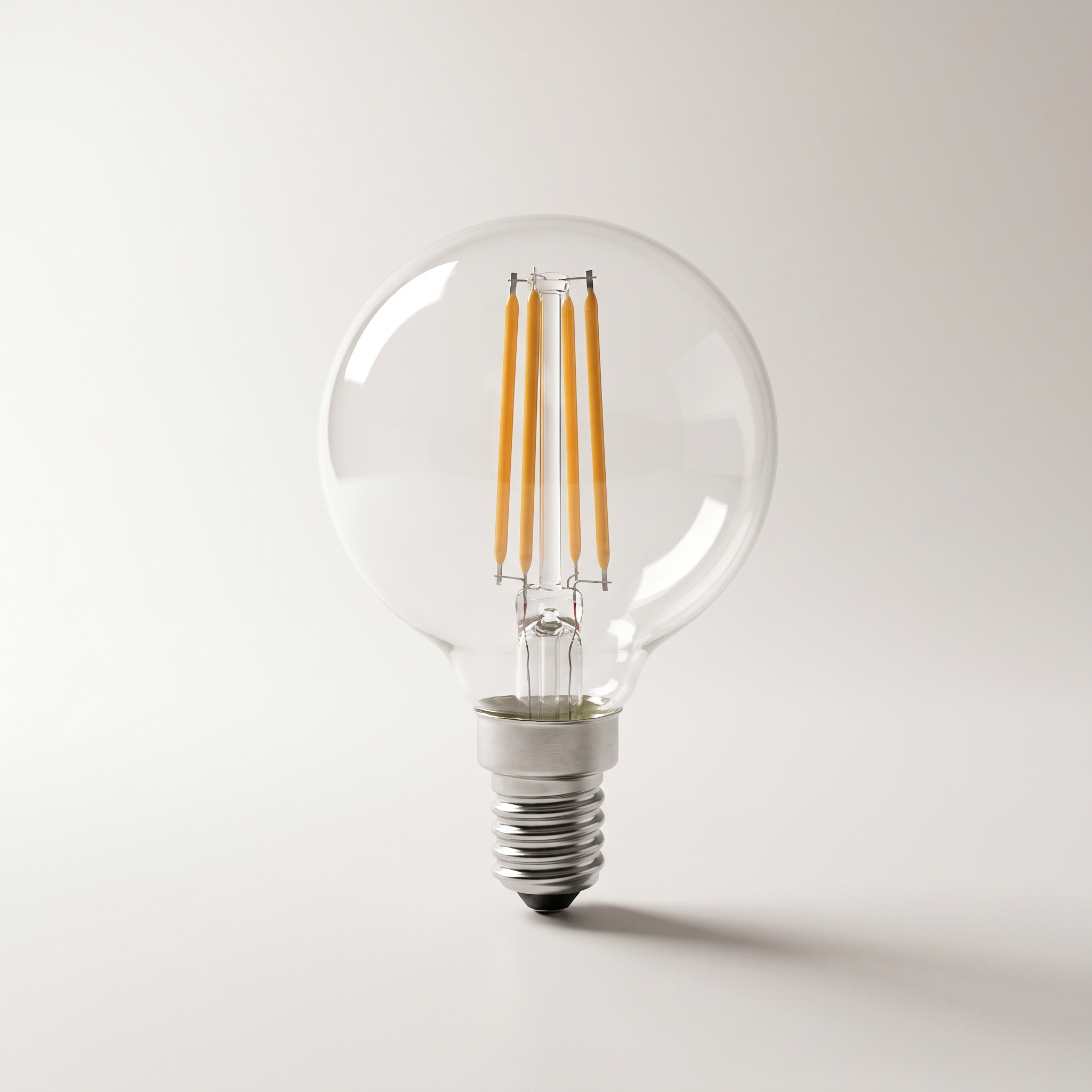 LED G16.5 Bulb — 5.5W (50W eq.), 500L, 3000K Soft White, Dimmable