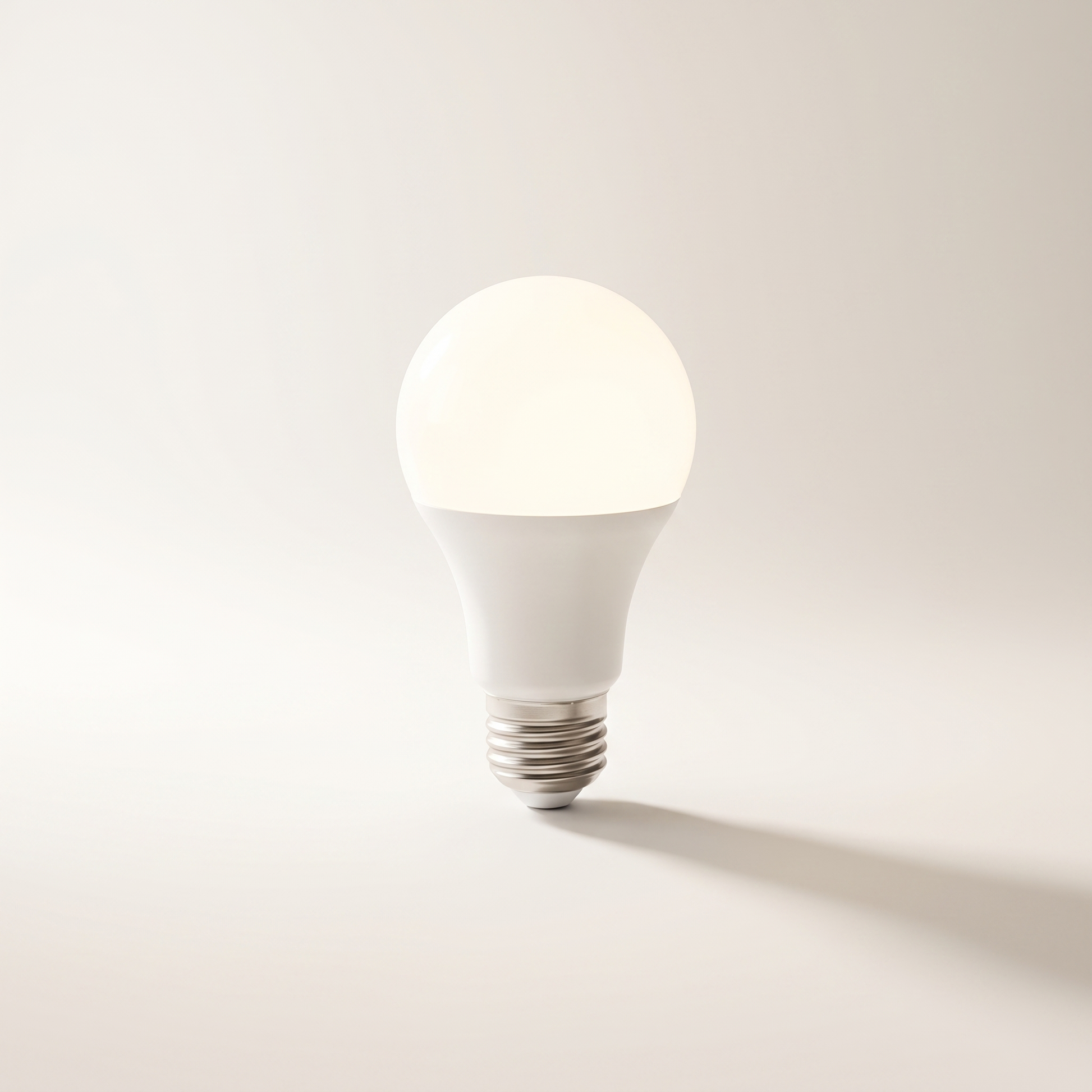 Xtricity LED Dusk-to-Dawn A19 Bulb — 10W (60W eq.), 3000K Soft White, 120V