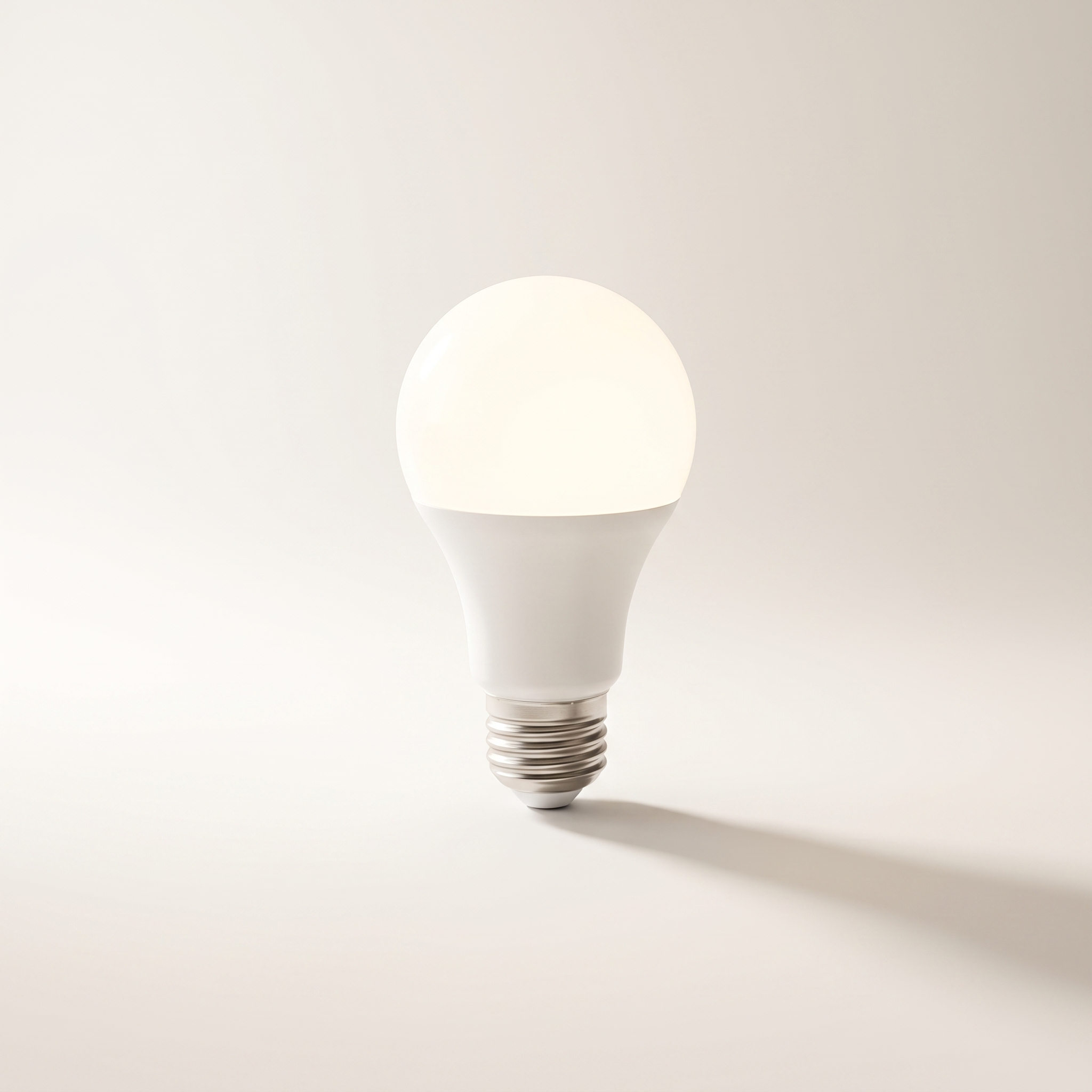 Xtricity LED Dusk-to-Dawn A19 Bulb — 10W (60W eq.), 3000K Soft White, 120V