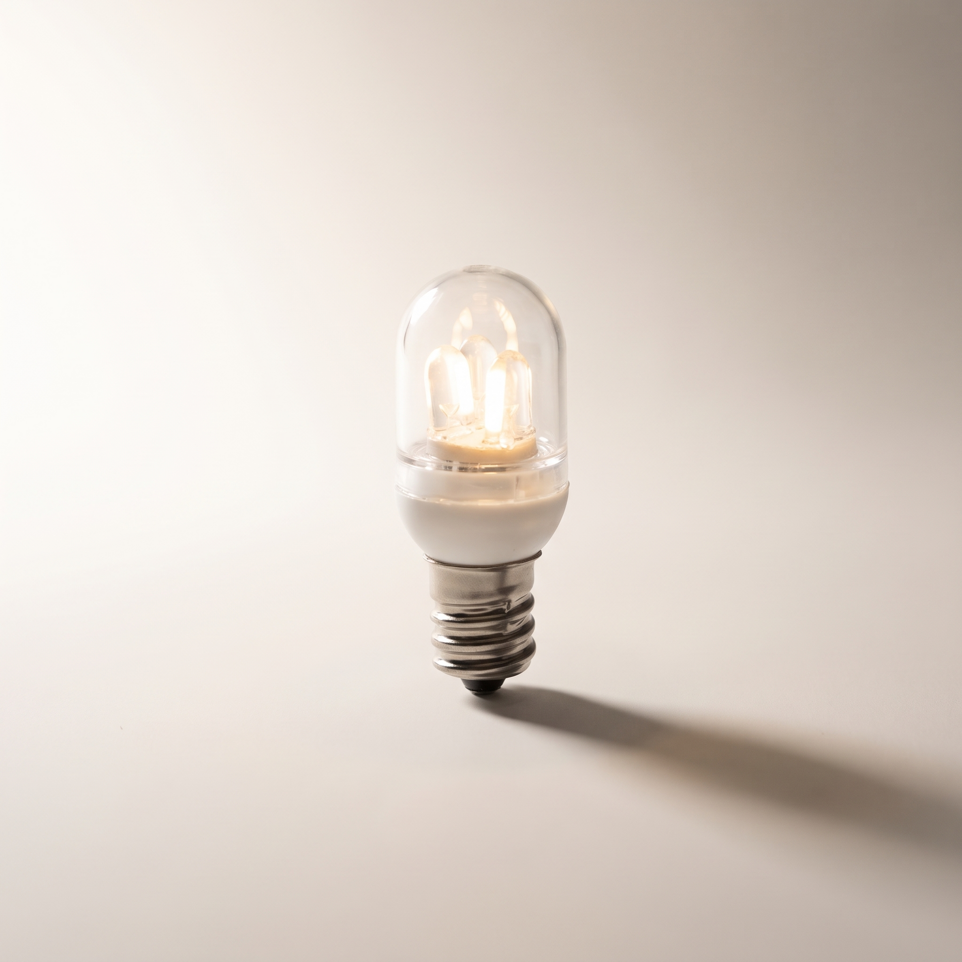Xtricity LED C7 Night Light Bulb — 1W, 4100K Cool White, White, 2-Pack