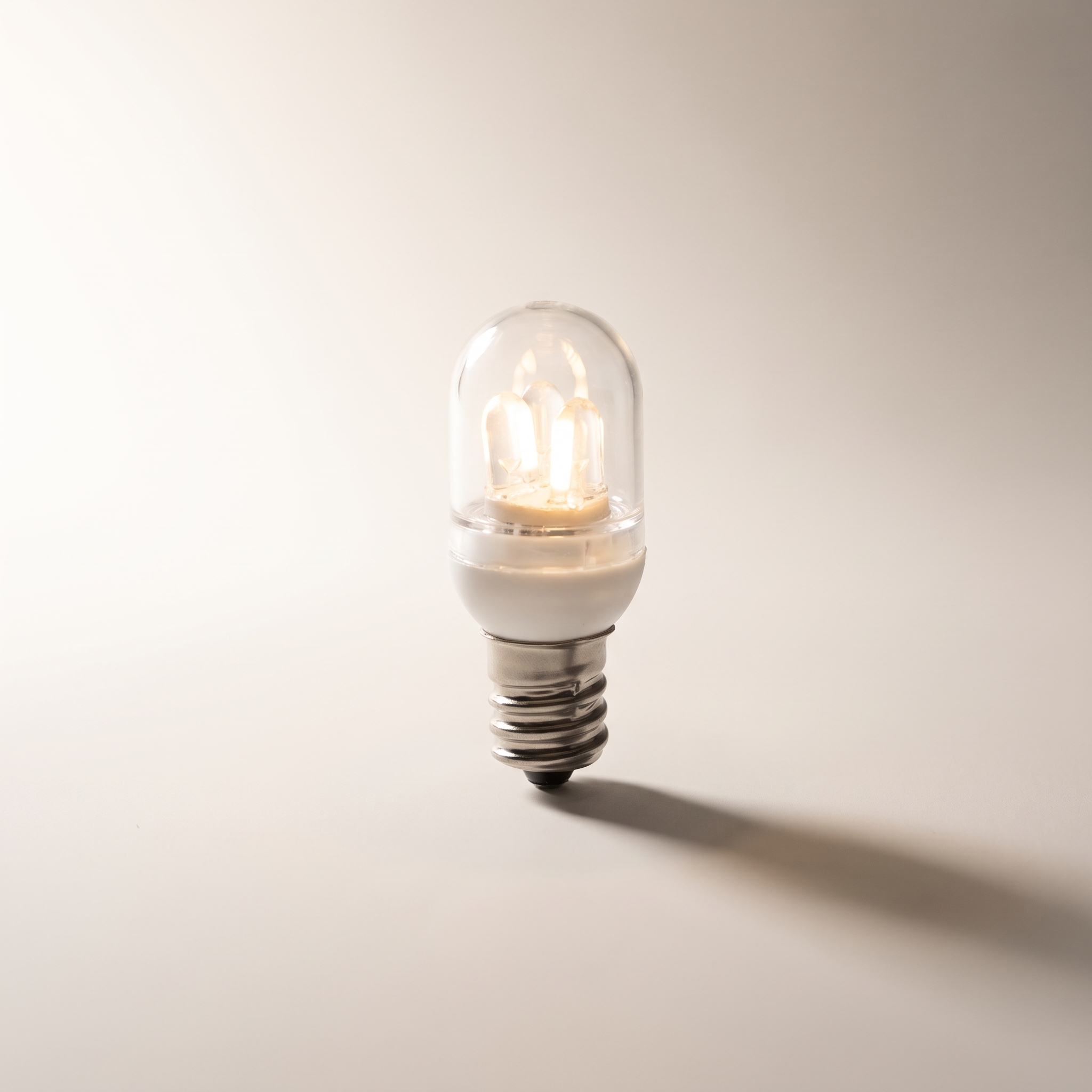 Xtricity LED C7 Night Light Bulb — 1W, 4100K Cool White, White, 2-Pack