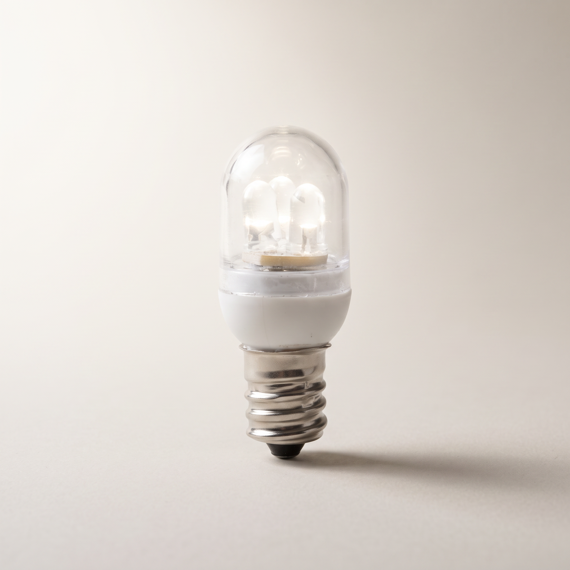 Xtricity LED C7 Night Light Bulb — 1W, 4100K Cool White, Clear, 2-Pack