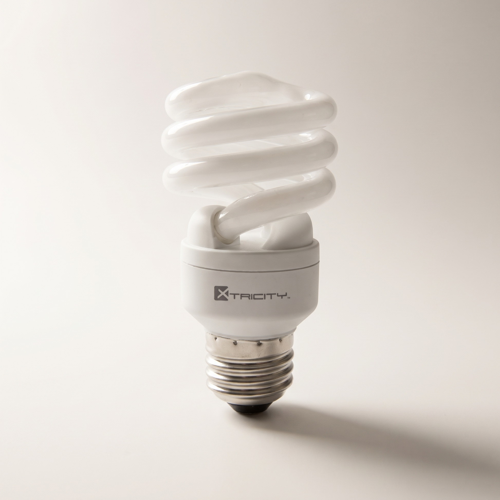 CFL T2 Bulb — 13W (60W eq.), 900L, 2700K Soft White (4-Pack)