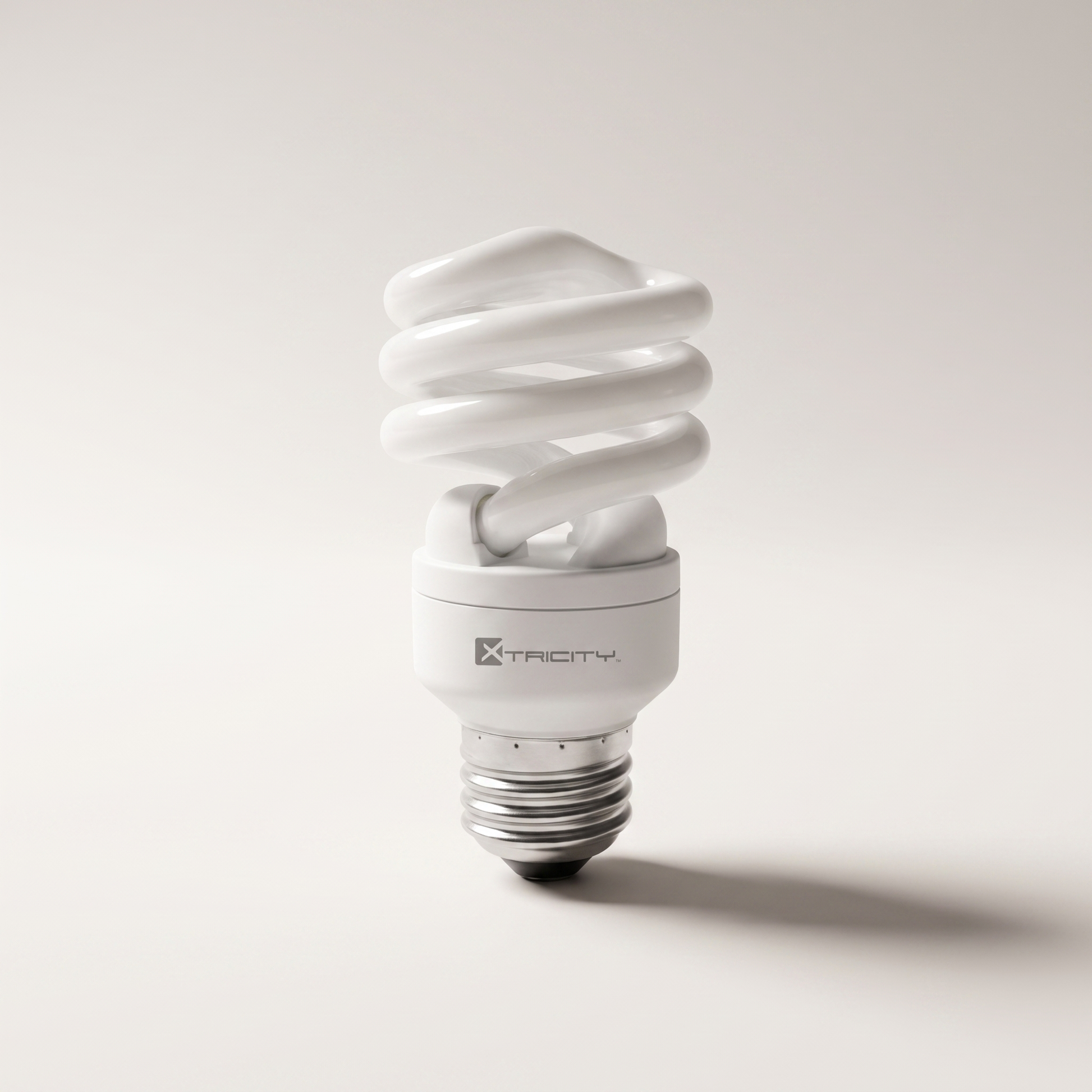 CFL T2 Bulb — 13W (60W eq.), 900L, 4100K Cool White