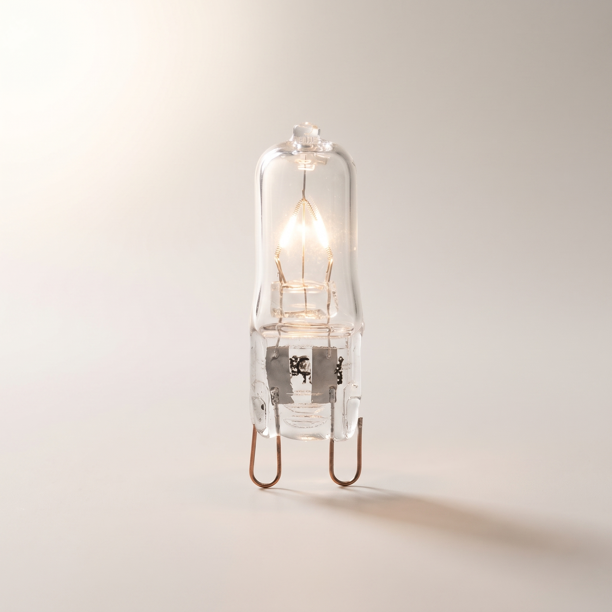 Xtricity Halogen T4 JCD Capsule Bulb — 40W, Clear, G9 Base, 120V