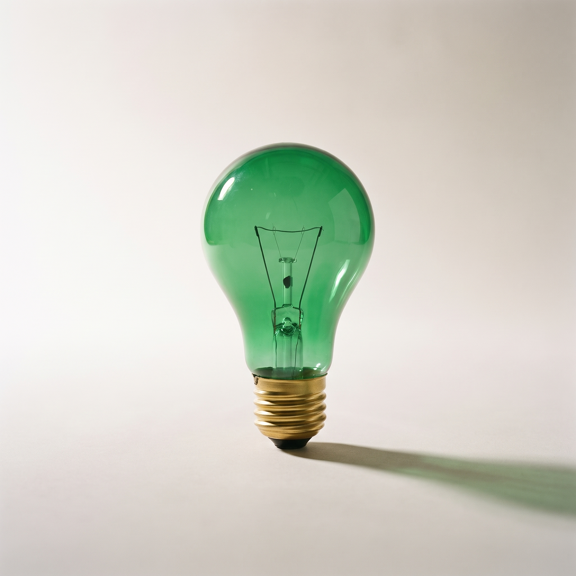 Xtricity A19 Party Bulb — 60W Green, Incandescent, E26 Medium Base (Single)