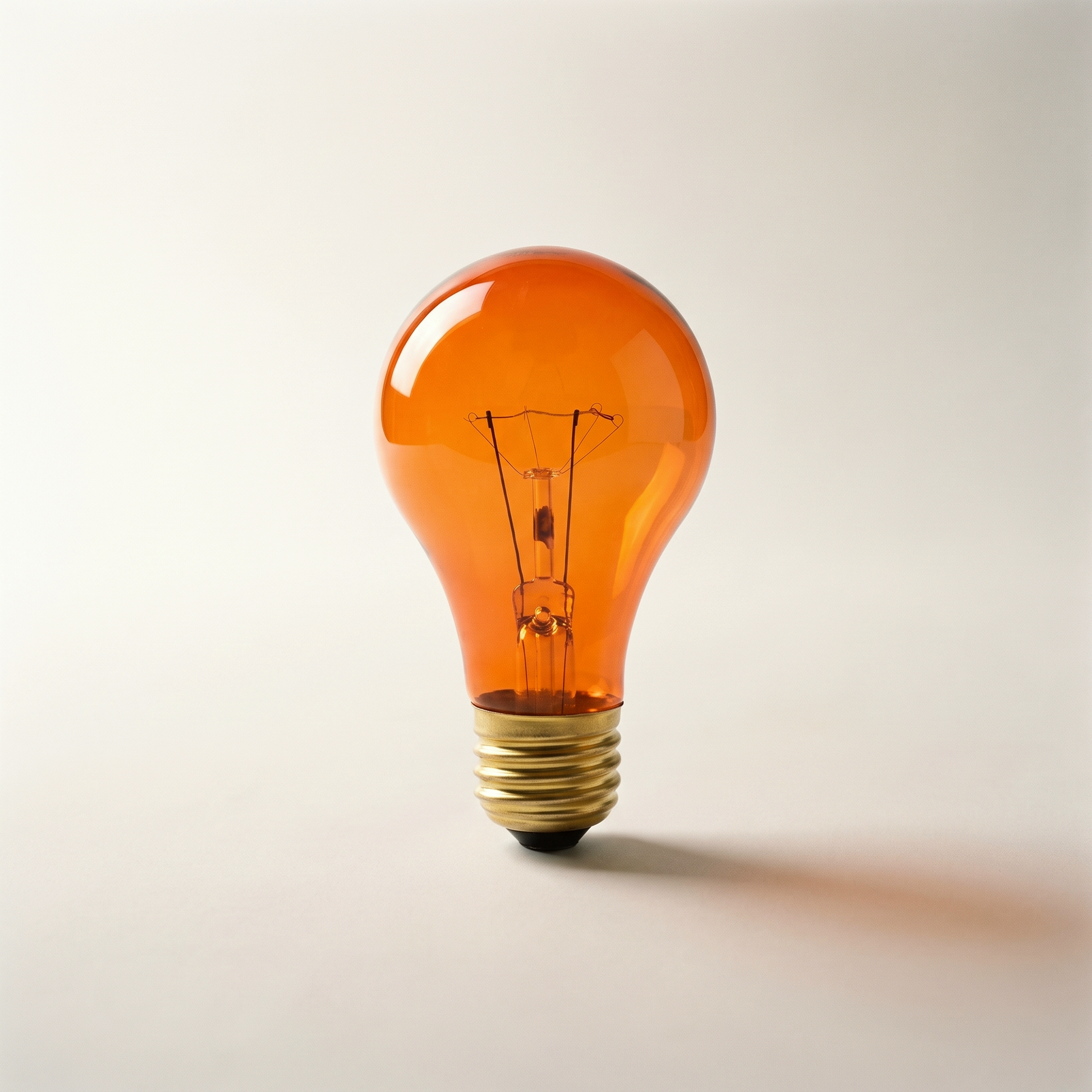 Xtricity A19 Party Bulb — 60W Amber, Incandescent, E26 Medium Base (Single)