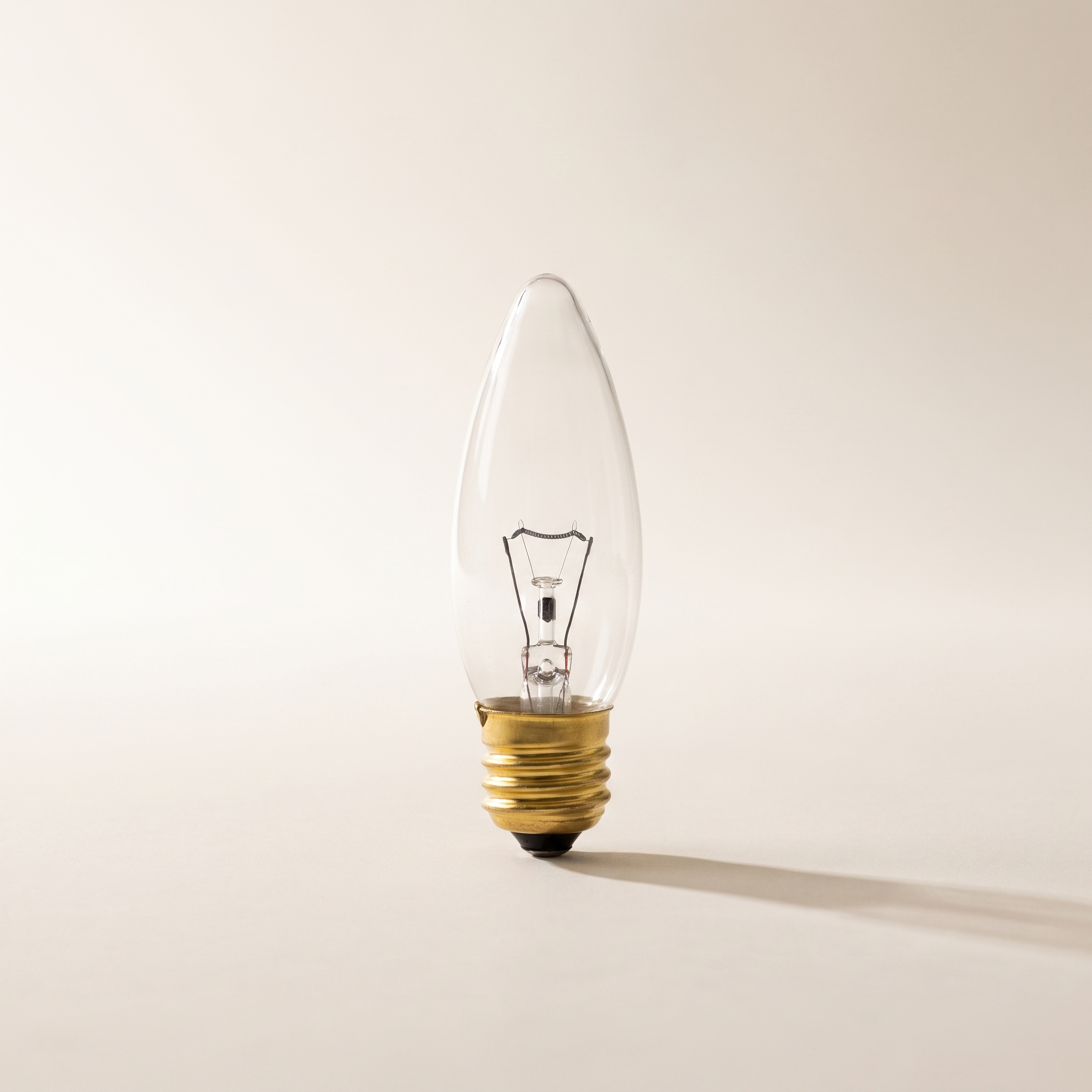 Xtricity B11 Chandelier Bulb — 25W Clear, 170 Lumens, 2700K, E26 Medium Base (2-Pack)