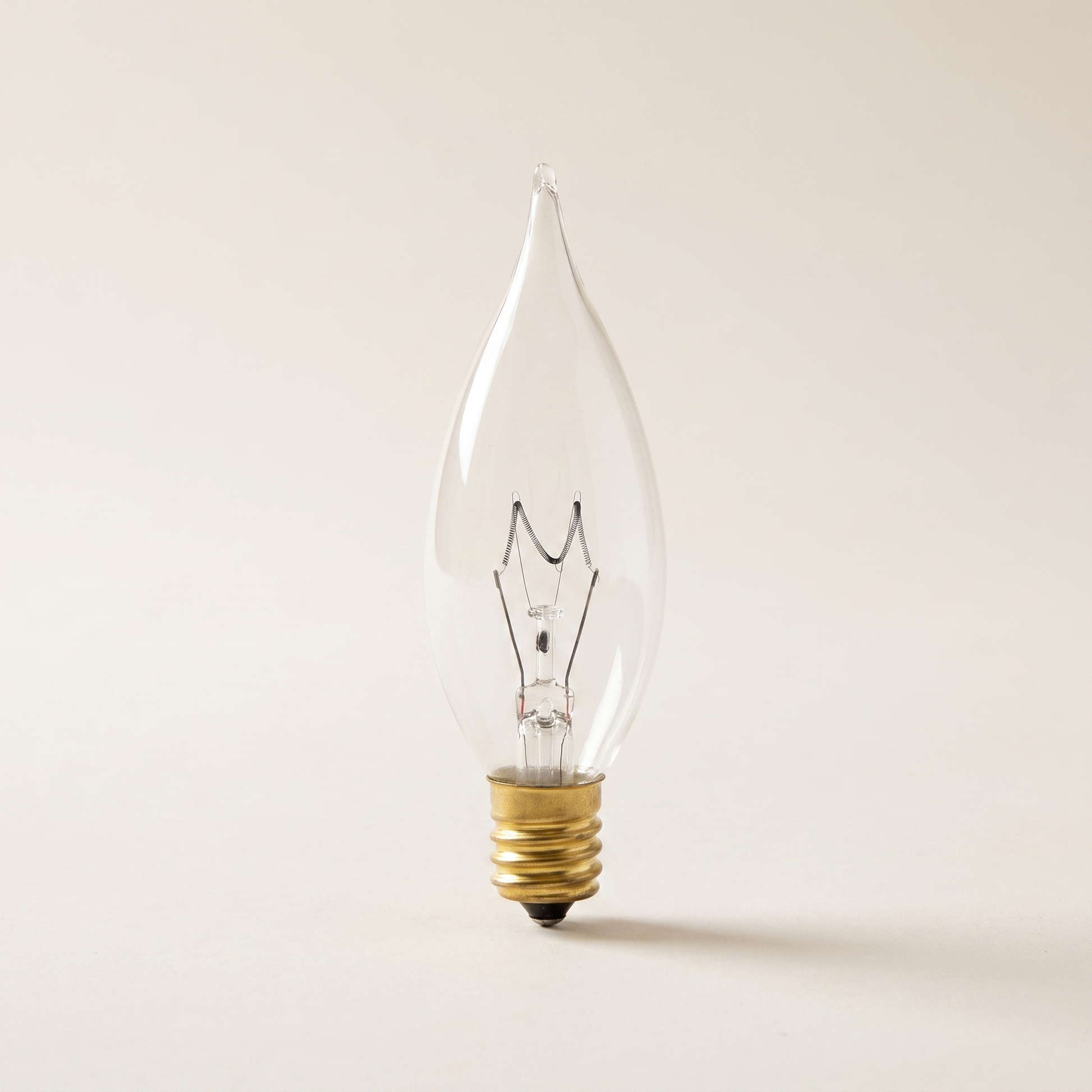Xtricity B8 Chandelier Bulb — 15W Clear, 100 Lumens, 2700K, E12 Candelabra Base (2-Pack)