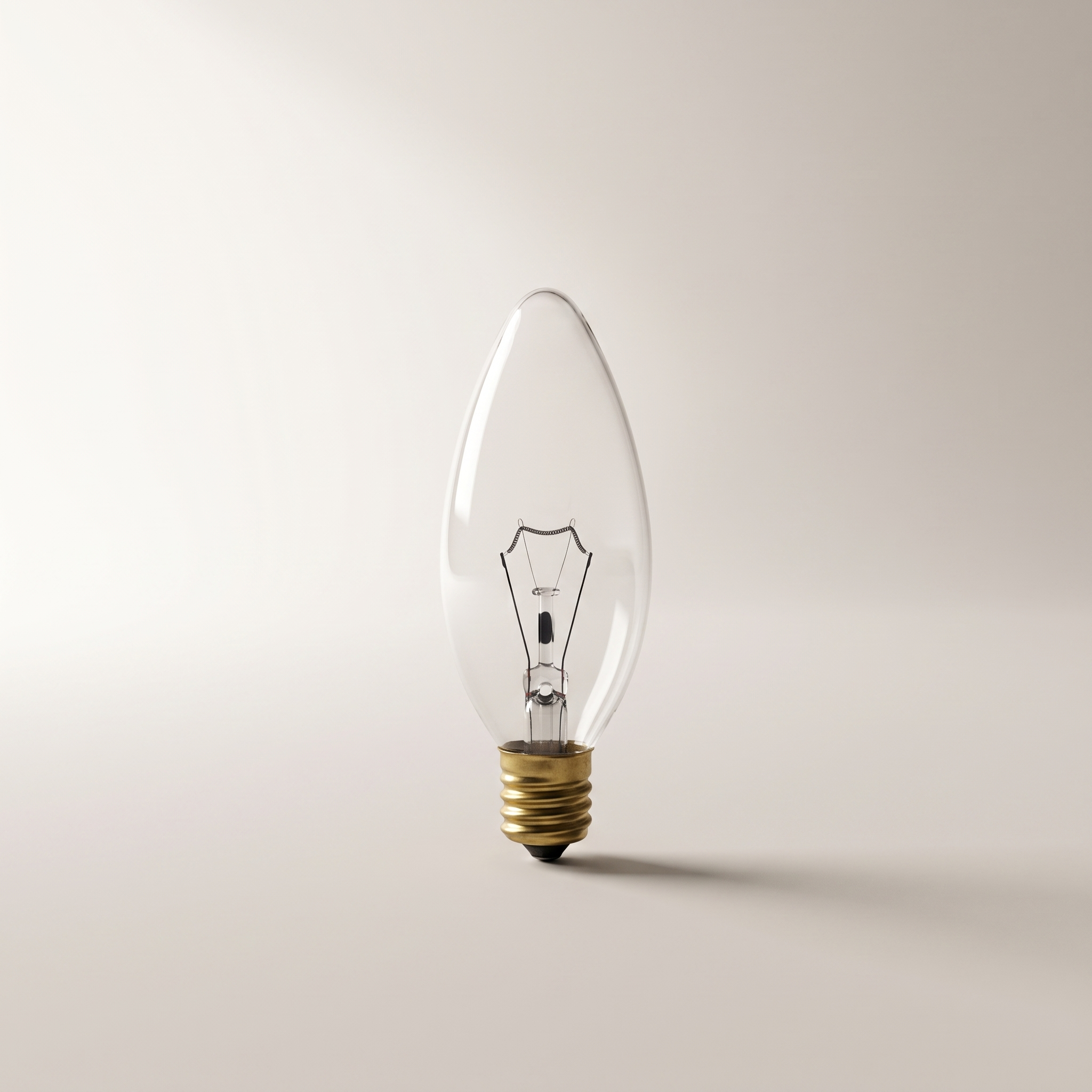 Xtricity B10 Chandelier Bulb — 60W Clear, 600 Lumens, 2700K, E12 Candelabra Base (2-Pack)
