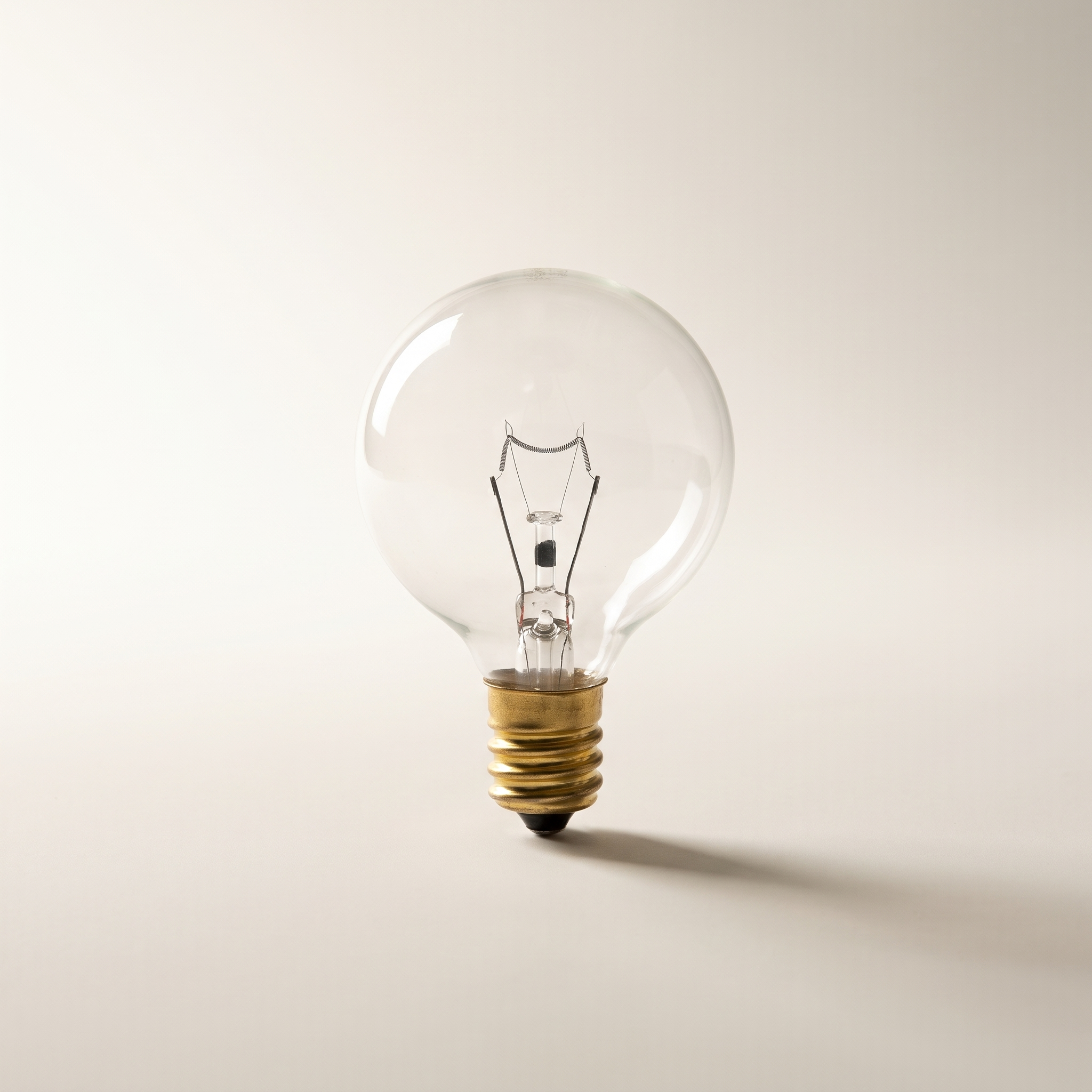 Xtricity G16.5 Vanity Bulb — 40W Clear, 360 Lumens, 2700K, E12 Candelabra Base (2-Pack)