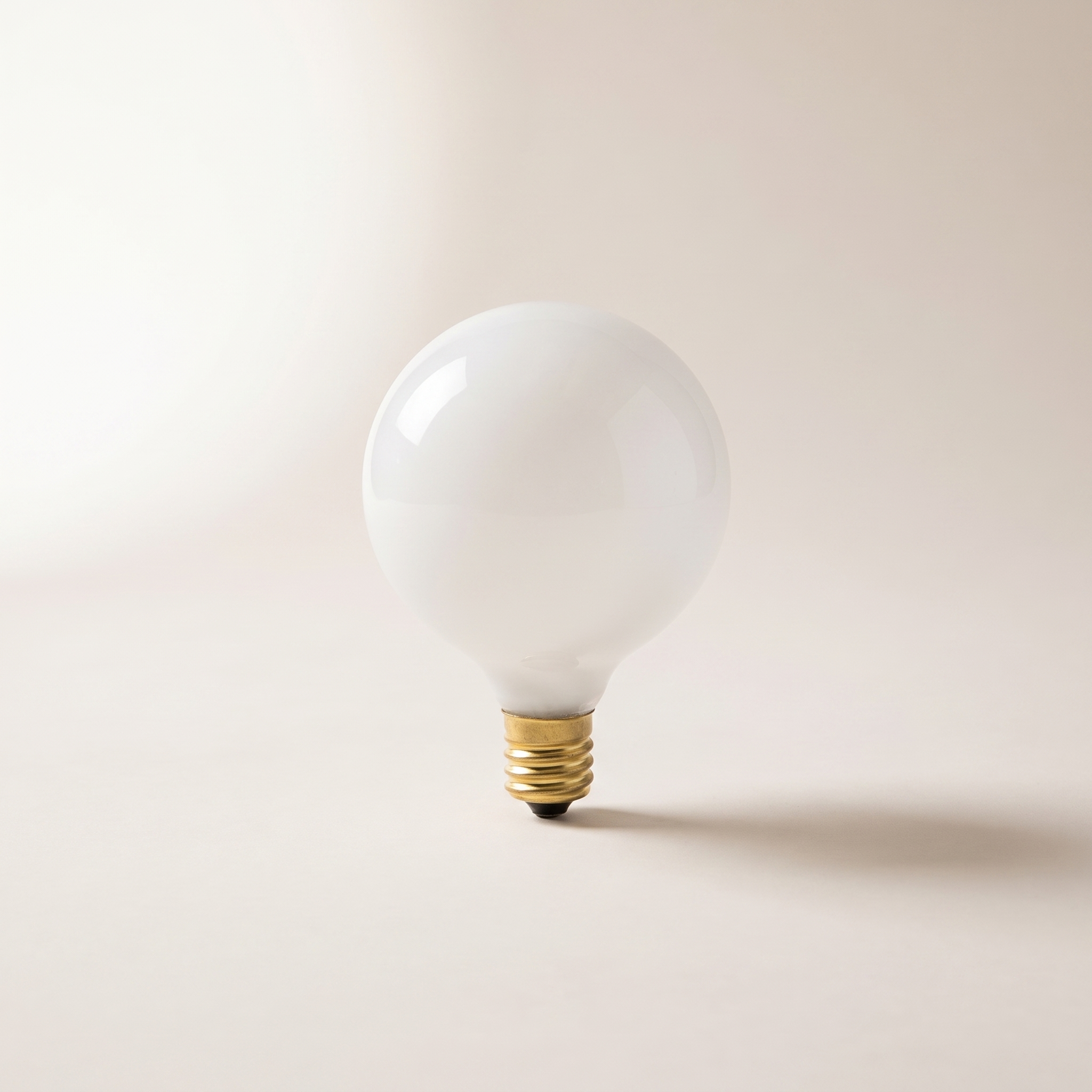 Xtricity G16.5 Vanity Bulb — 25W White (Frosted), 150 Lumens, 2700K, E12 Candelabra Base (2-Pack)