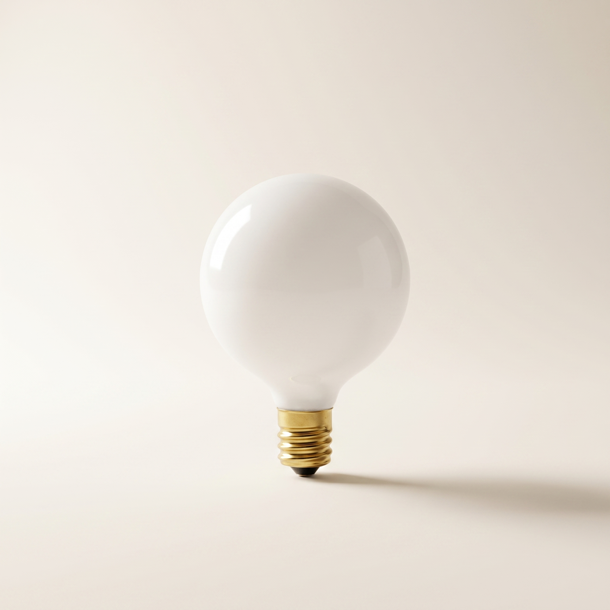 Xtricity G16.5 Vanity Bulb — 40W White (Frosted), 320 Lumens, 2700K, E12 Candelabra Base (2-Pack)