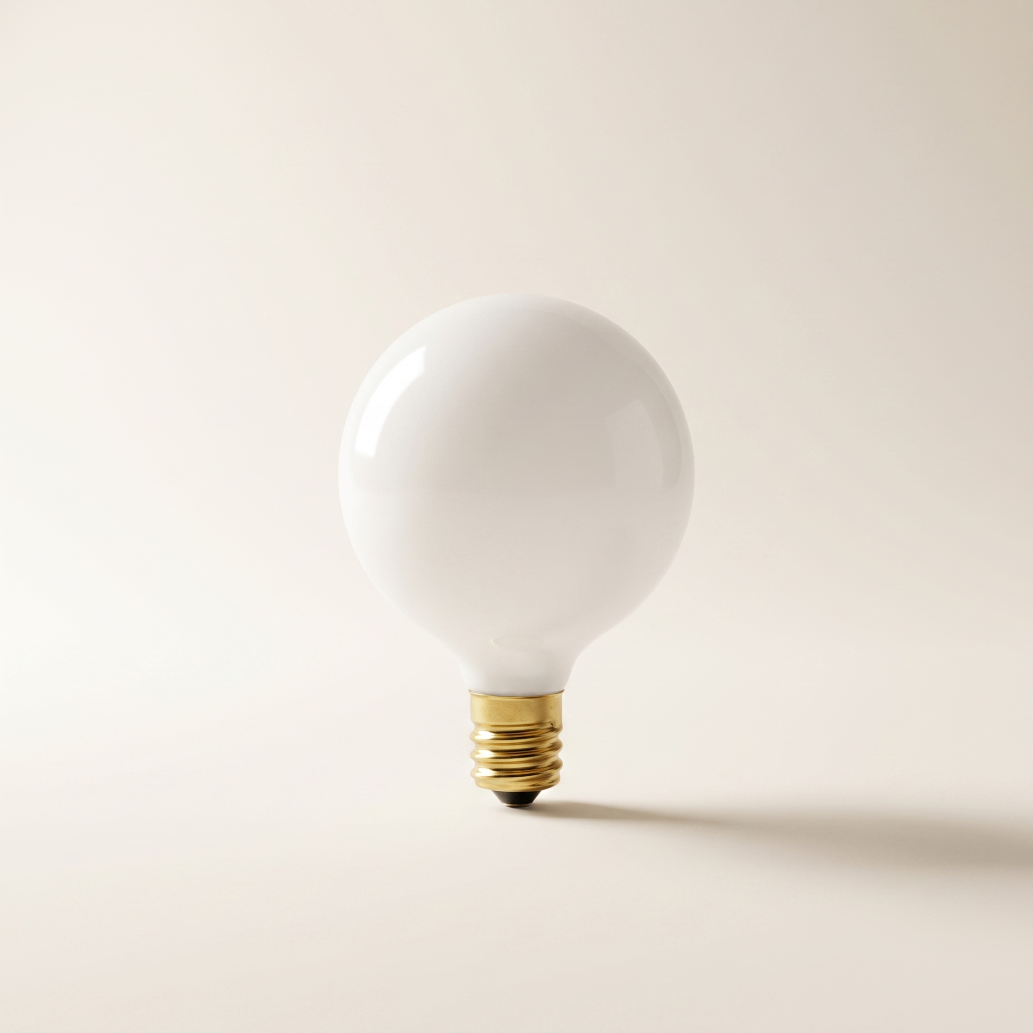 Xtricity G16.5 Vanity Bulb — 40W White (Frosted), 320 Lumens, 2700K, E12 Candelabra Base (2-Pack)