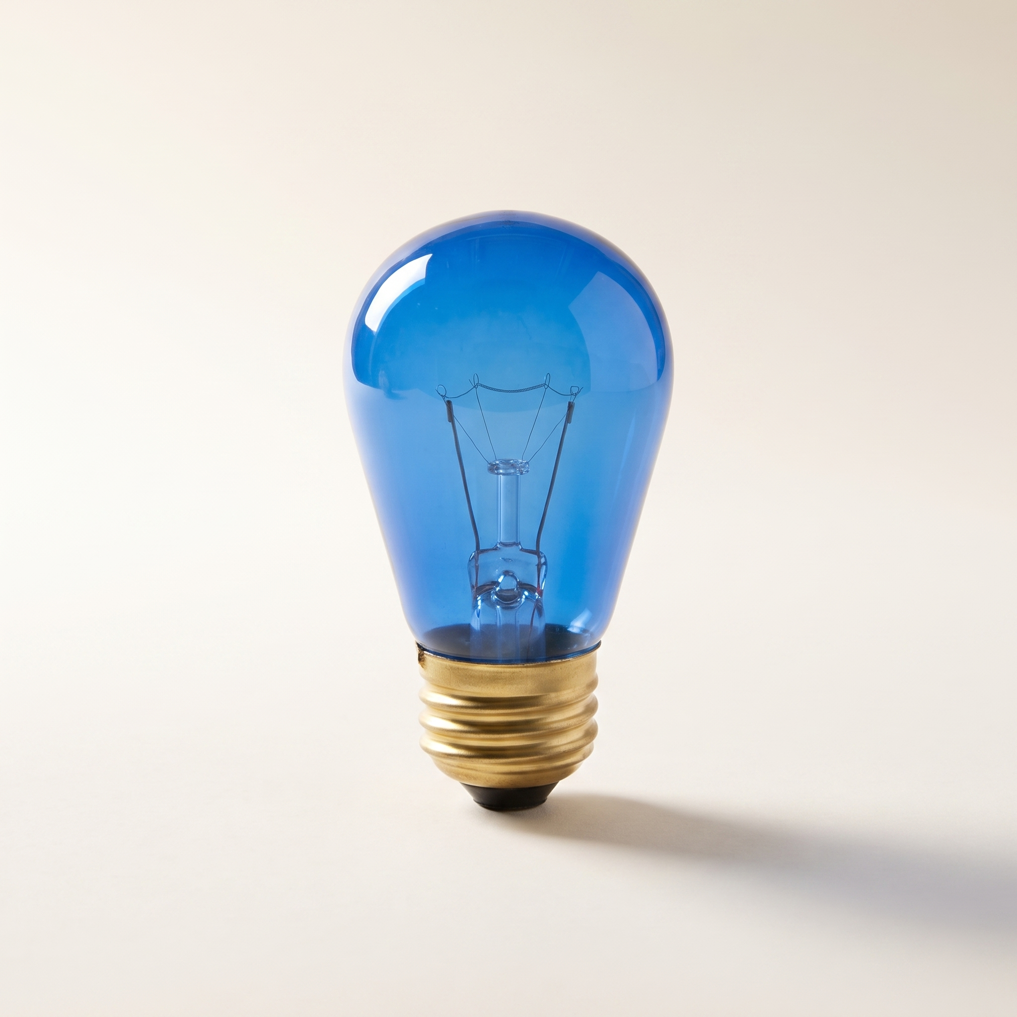 Xtricity S14 Sign Light Bulb — 11W Blue, Incandescent, E26 Medium Base (Single)
