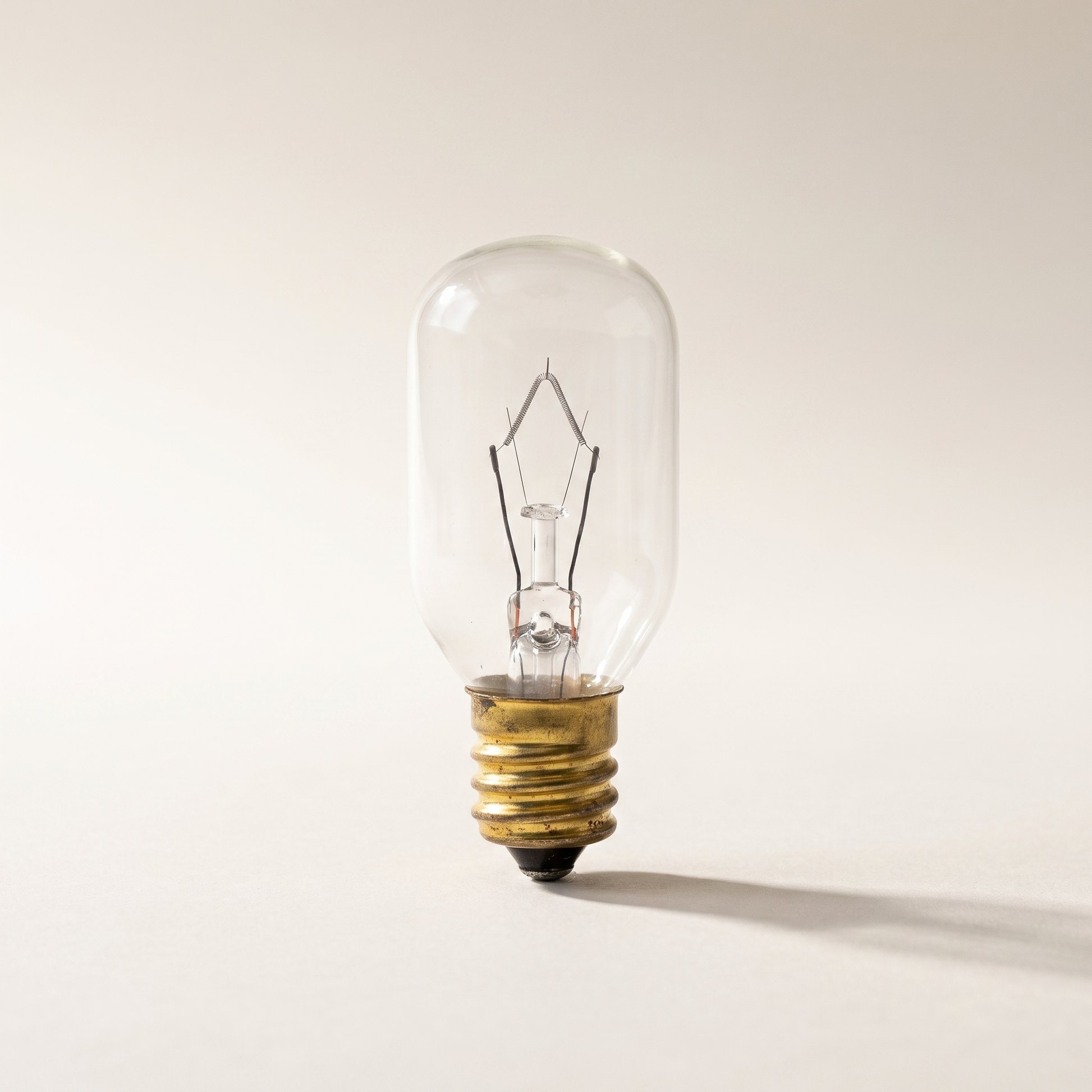 Xtricity T7 Appliance Bulb — 15W Clear, 90 Lumens, 2700K, E12 Candelabra Base (Single)