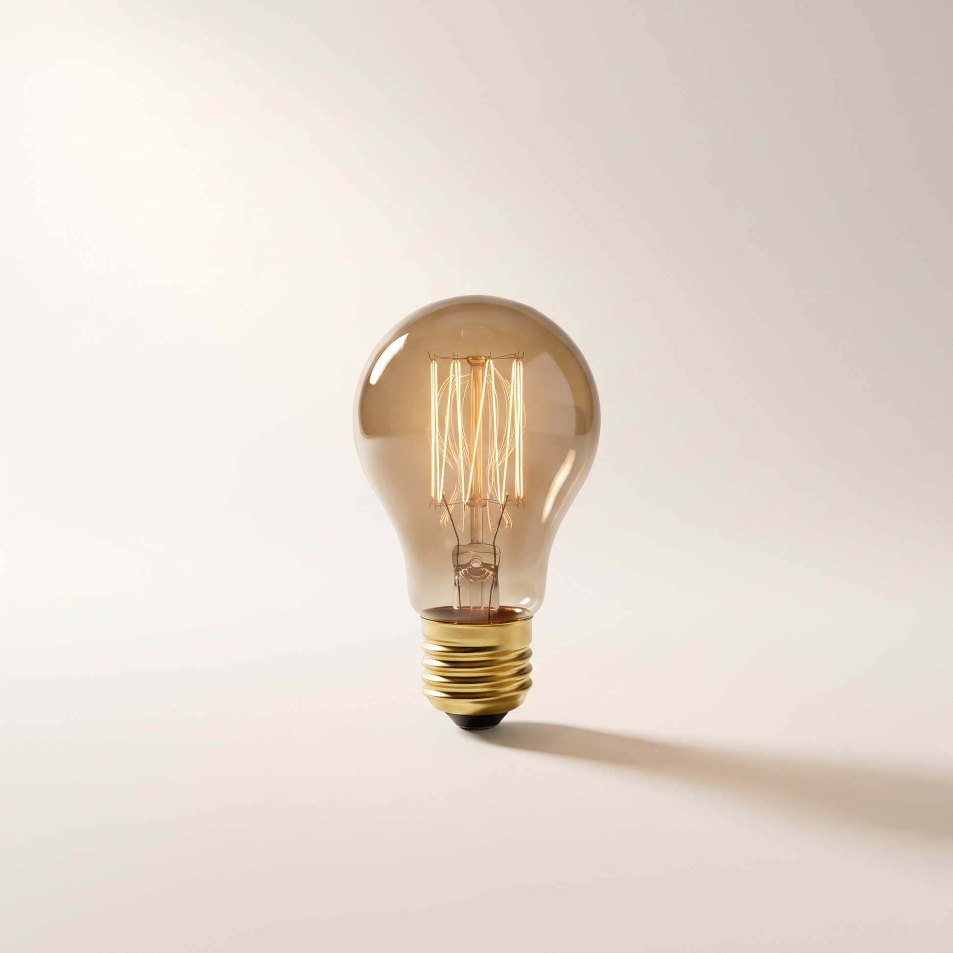 Xtricity Old-Fashioned S-Type Bulb, 60W Smoked, Squirrel-Cage Filament