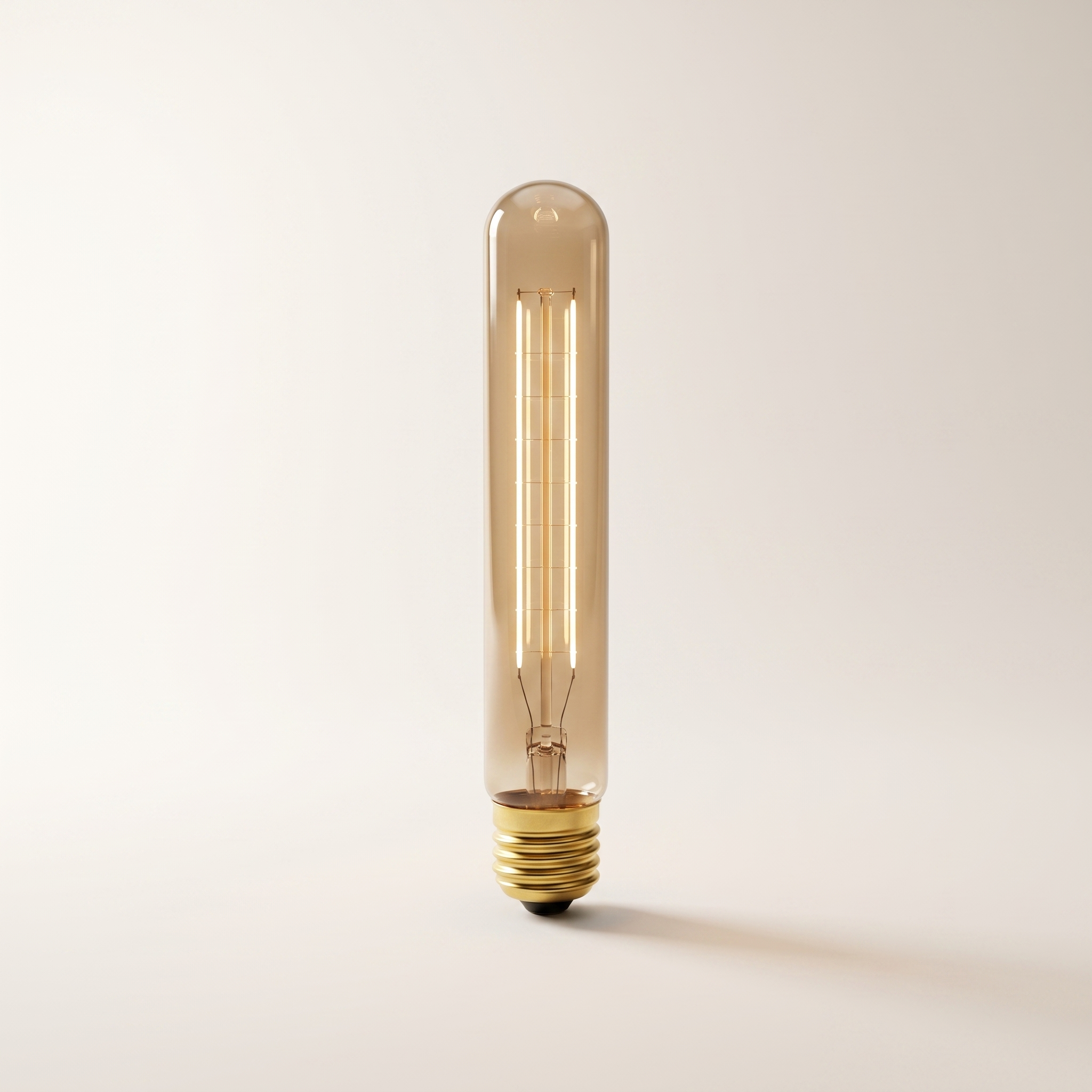 Xtricity Old-Fashioned T-Type Bulb, 60W Smoked, Radio-Tube Filament