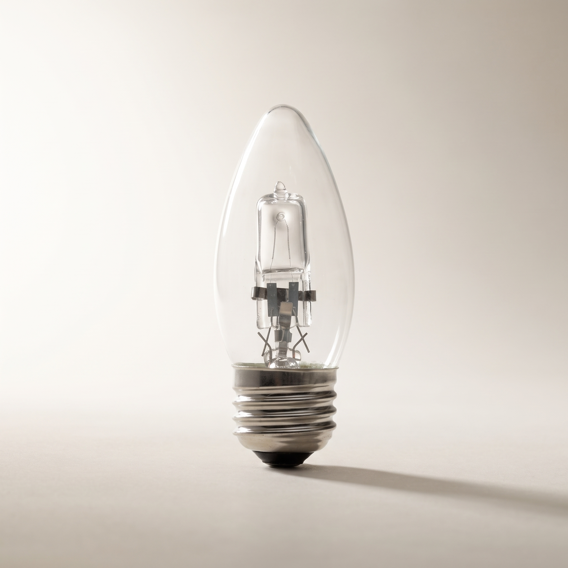 Xtricity B11 Eco Halogen Chandelier Bulb, 29W Clear, Medium Base, 2-Pack