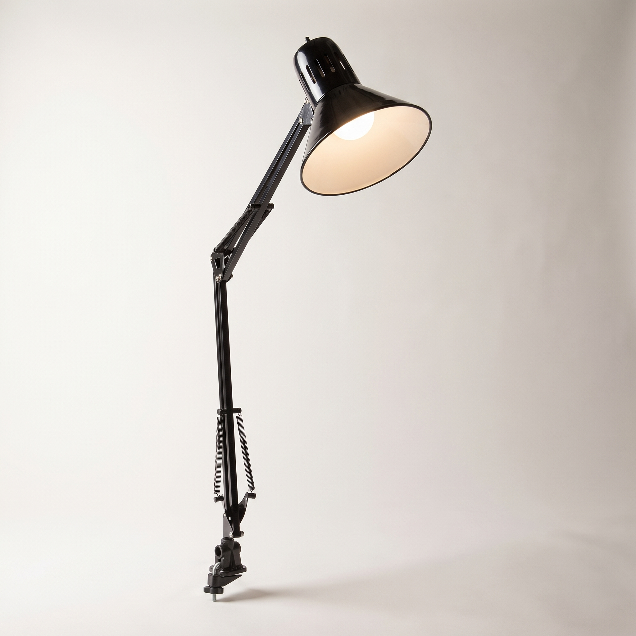Swing-Arm Desk Lamp Black