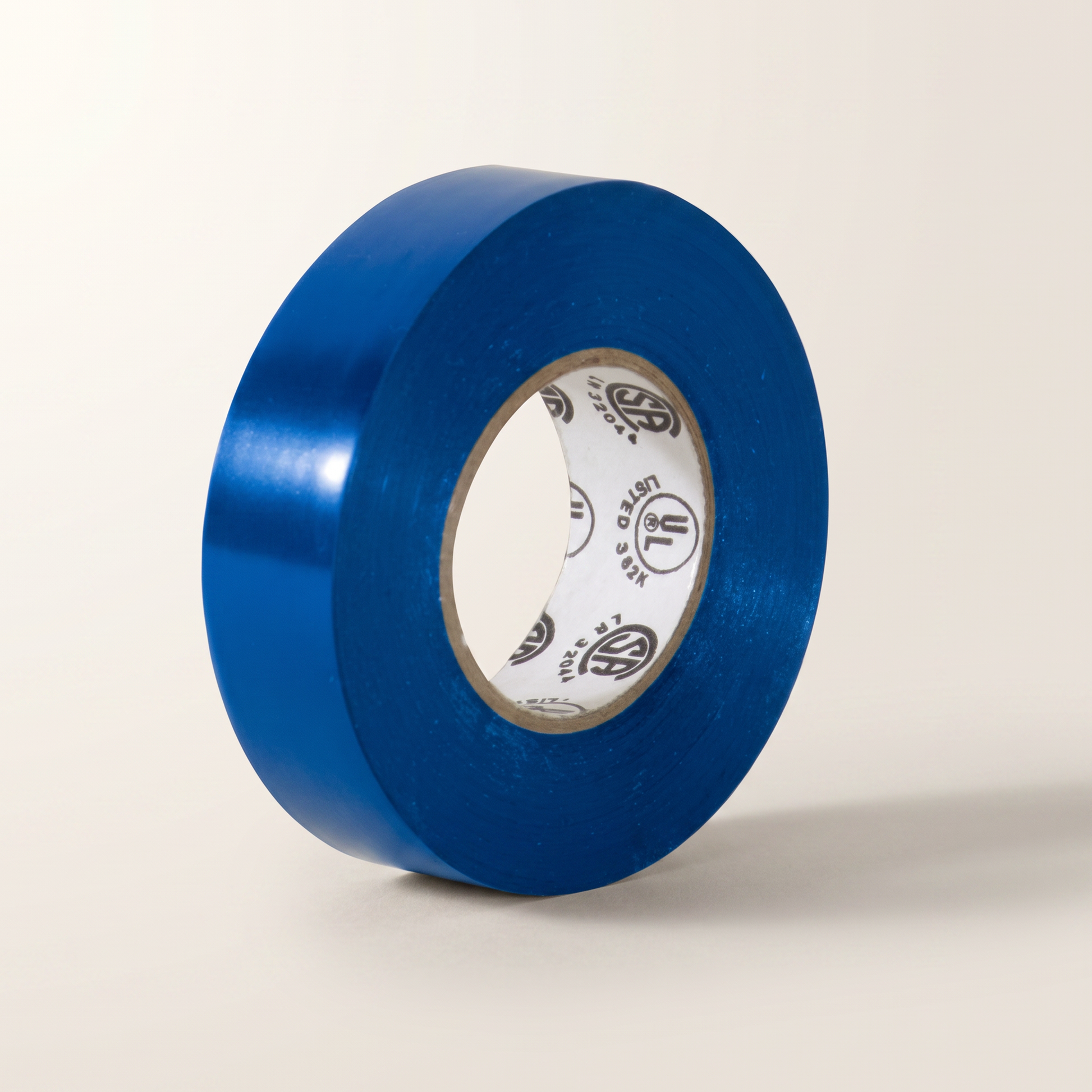 Blue Vinyl Electrical Tape — 3/4" x 66 ft (18mm x 20m)