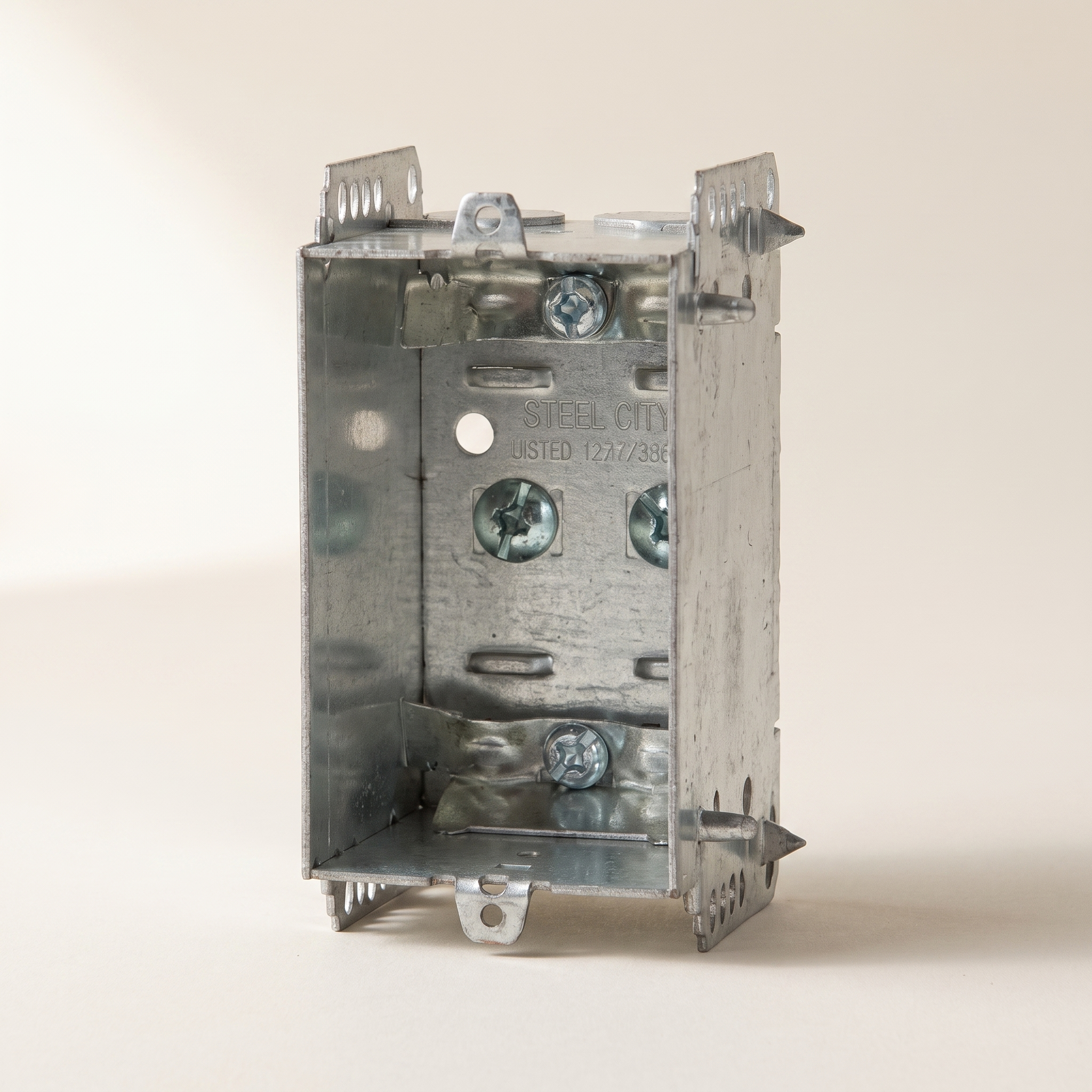 Rectangular Metal Box — Non-Gangable, 12.5 cu. in.
