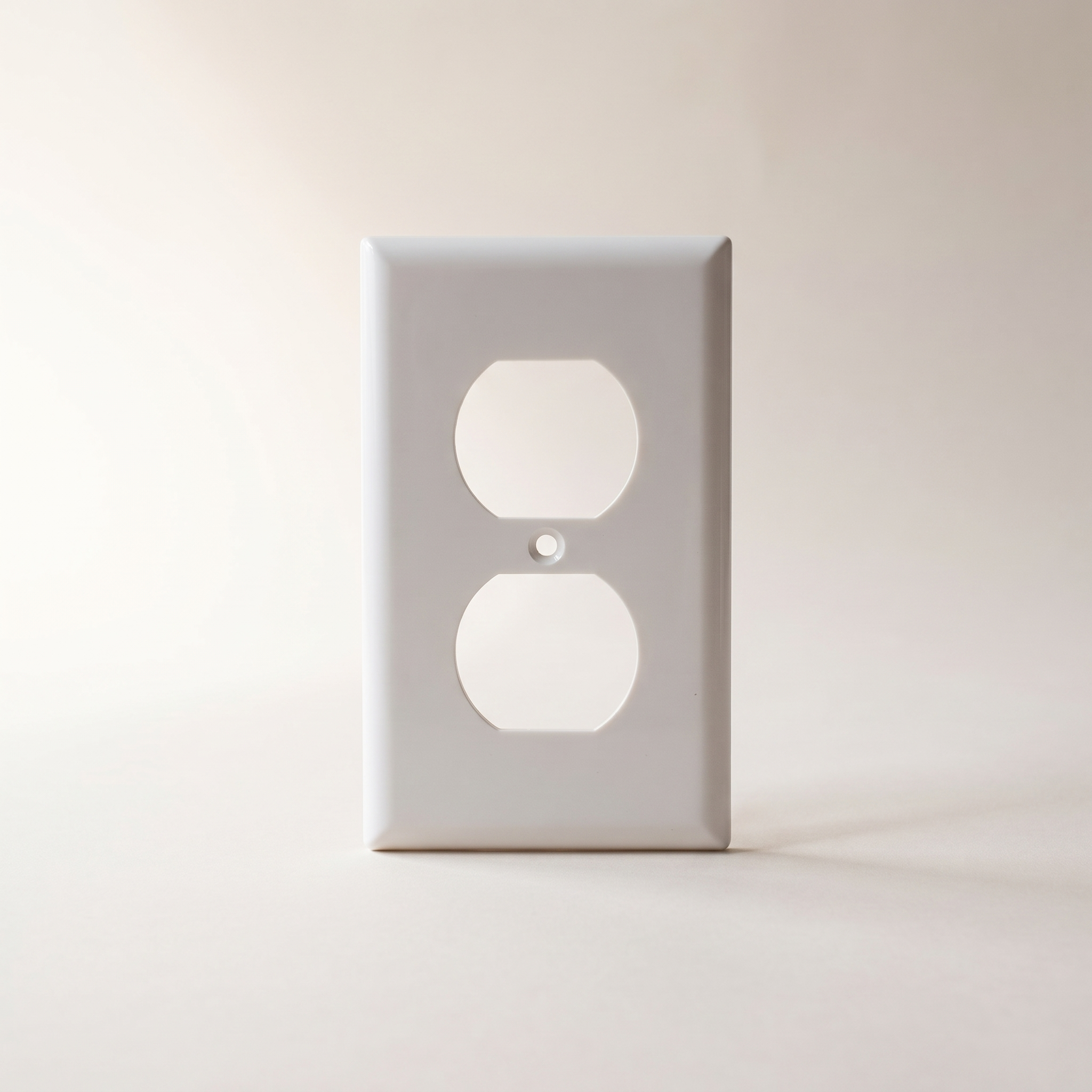 1-Gang Duplex Wall Plate (10-Pack)