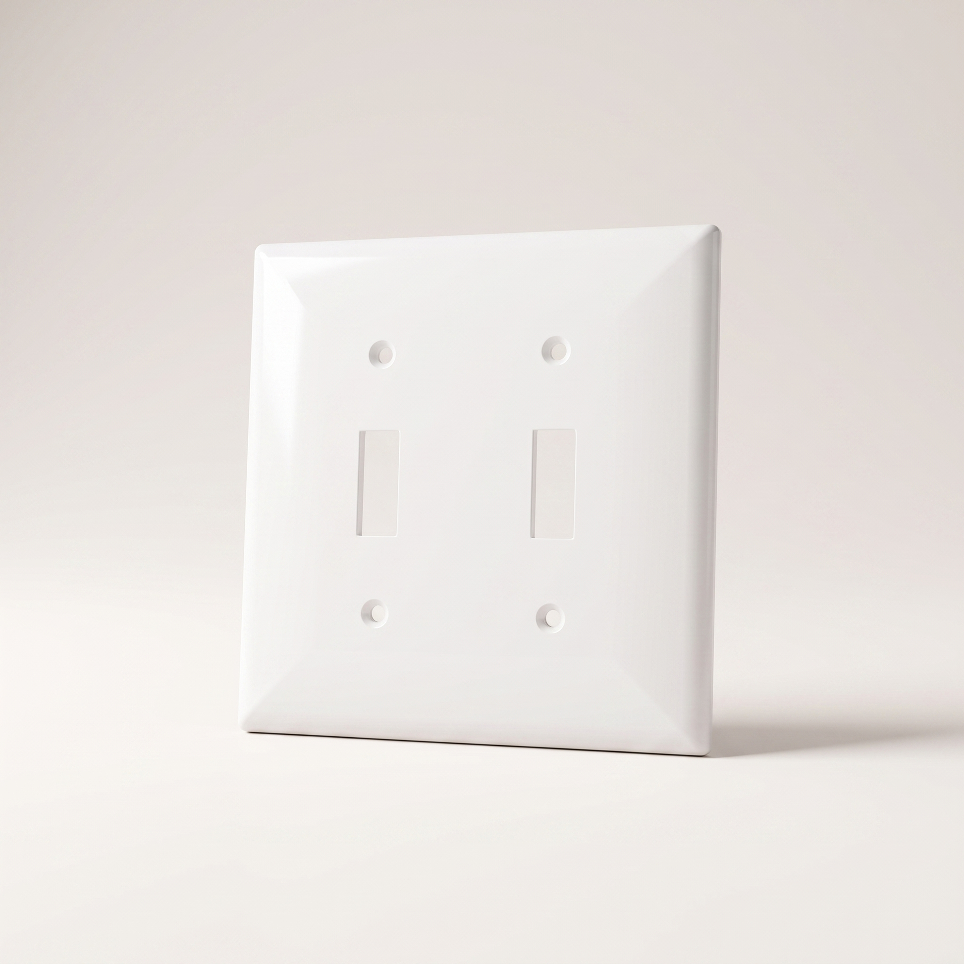 2-Gang Toggle Switch Wall Plate (10-Pack)