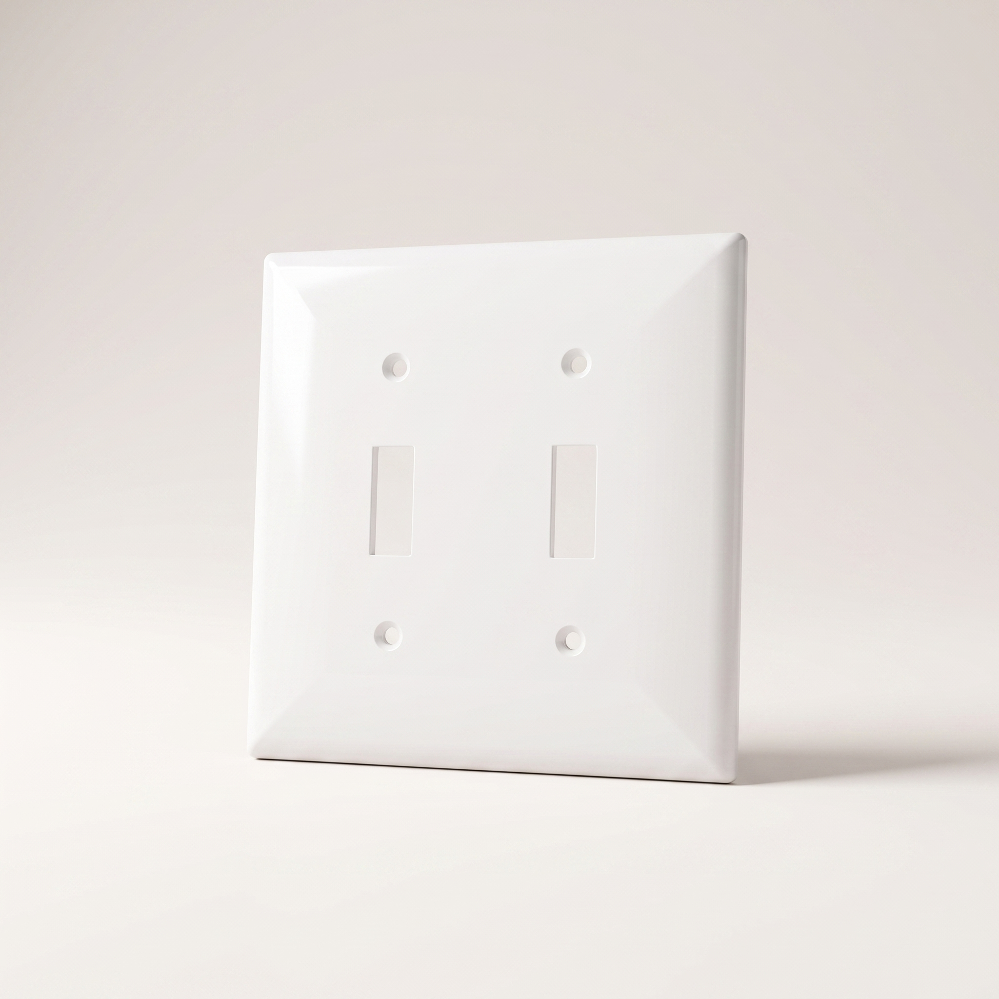 2-Gang Toggle Switch Wall Plate (10-Pack)