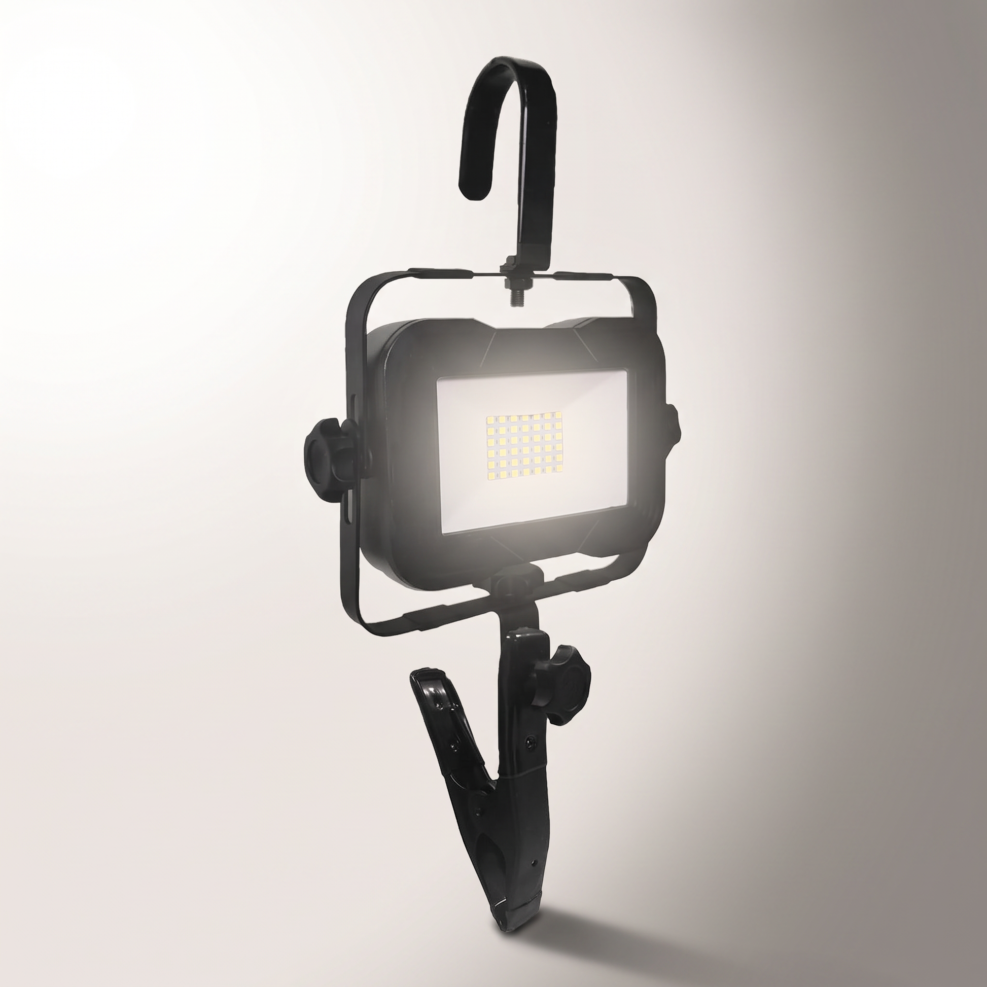 Xtricity LED Work Light with Clip & Hook — 15W / 1800 Lumens / 4000K Cool White
