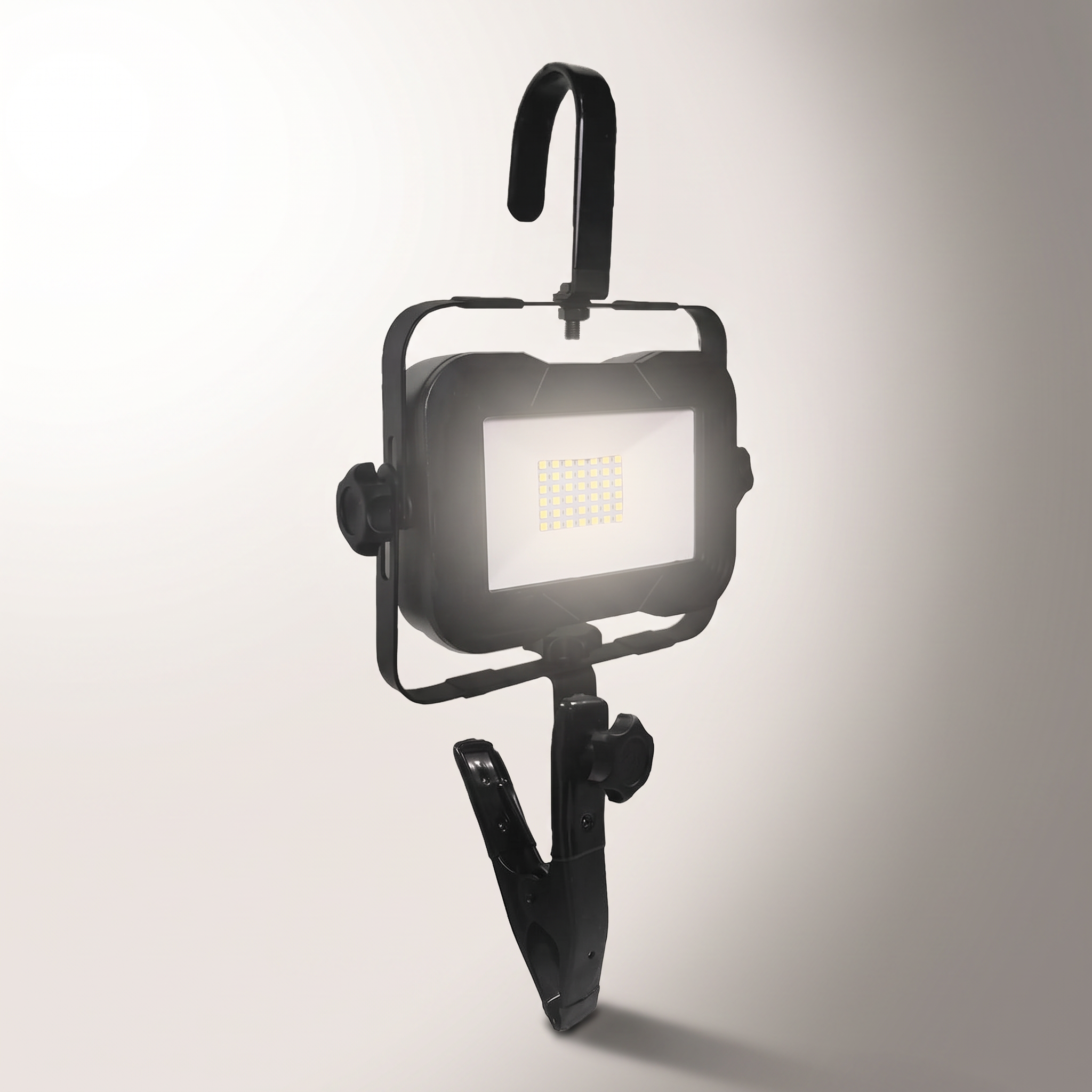 Xtricity LED Work Light with Clip & Hook — 15W / 1800 Lumens / 4000K Cool White