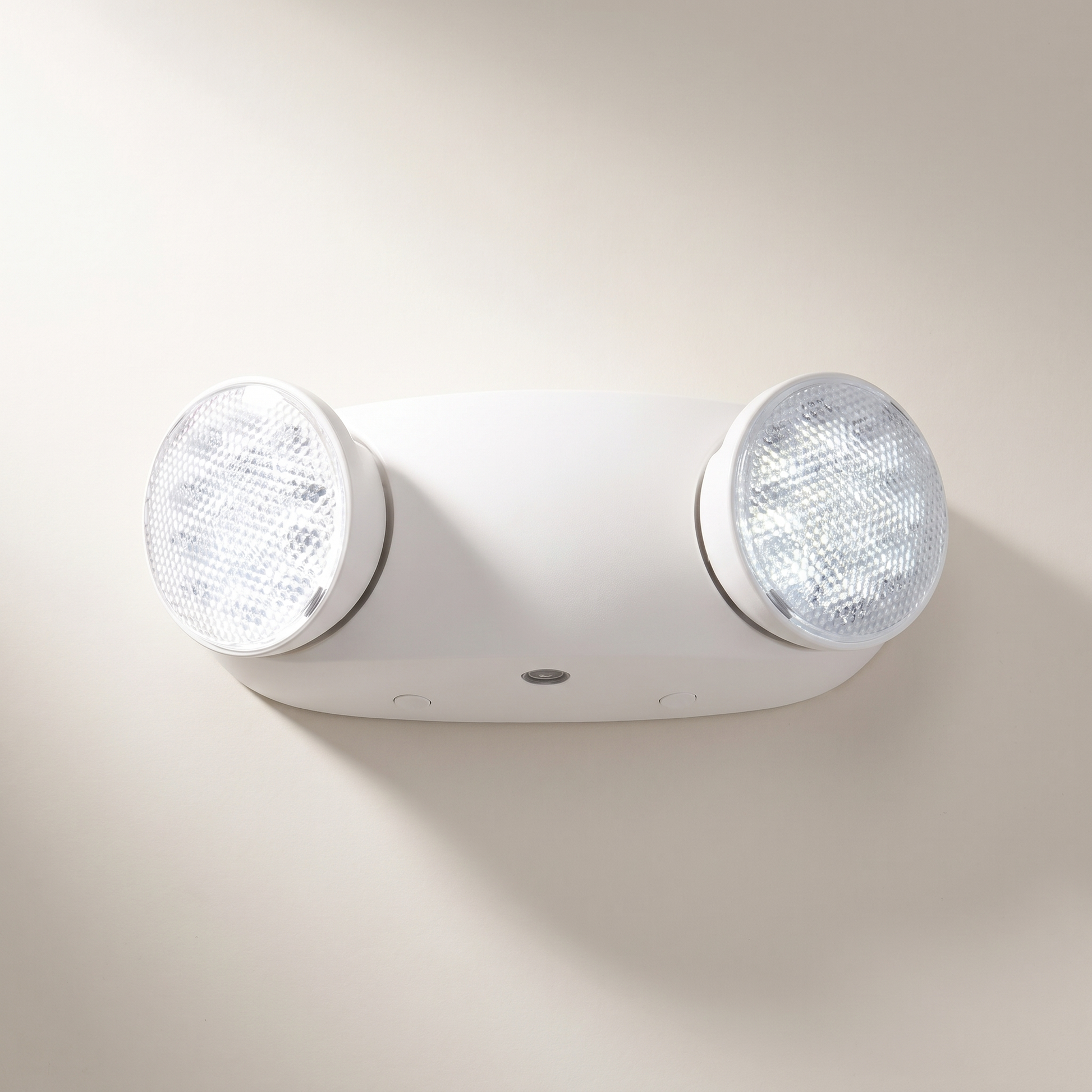 Xtricity 2-Head LED Indoor Emergency Light — 4.2W / 204 Lumens / 6500K Daylight