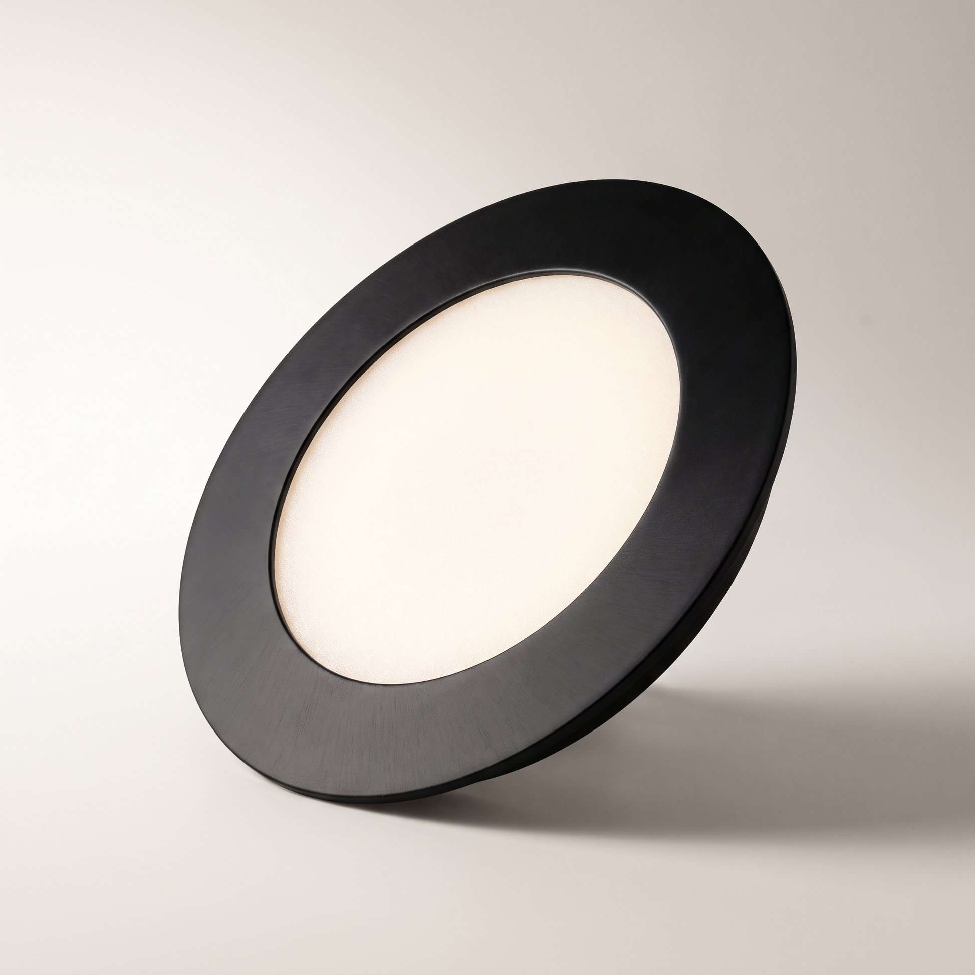Xtricity 4" Ultra-Thin LED Recessed Light — 10W / 750 Lumens / 3000K — Round Black, 6-Pack
