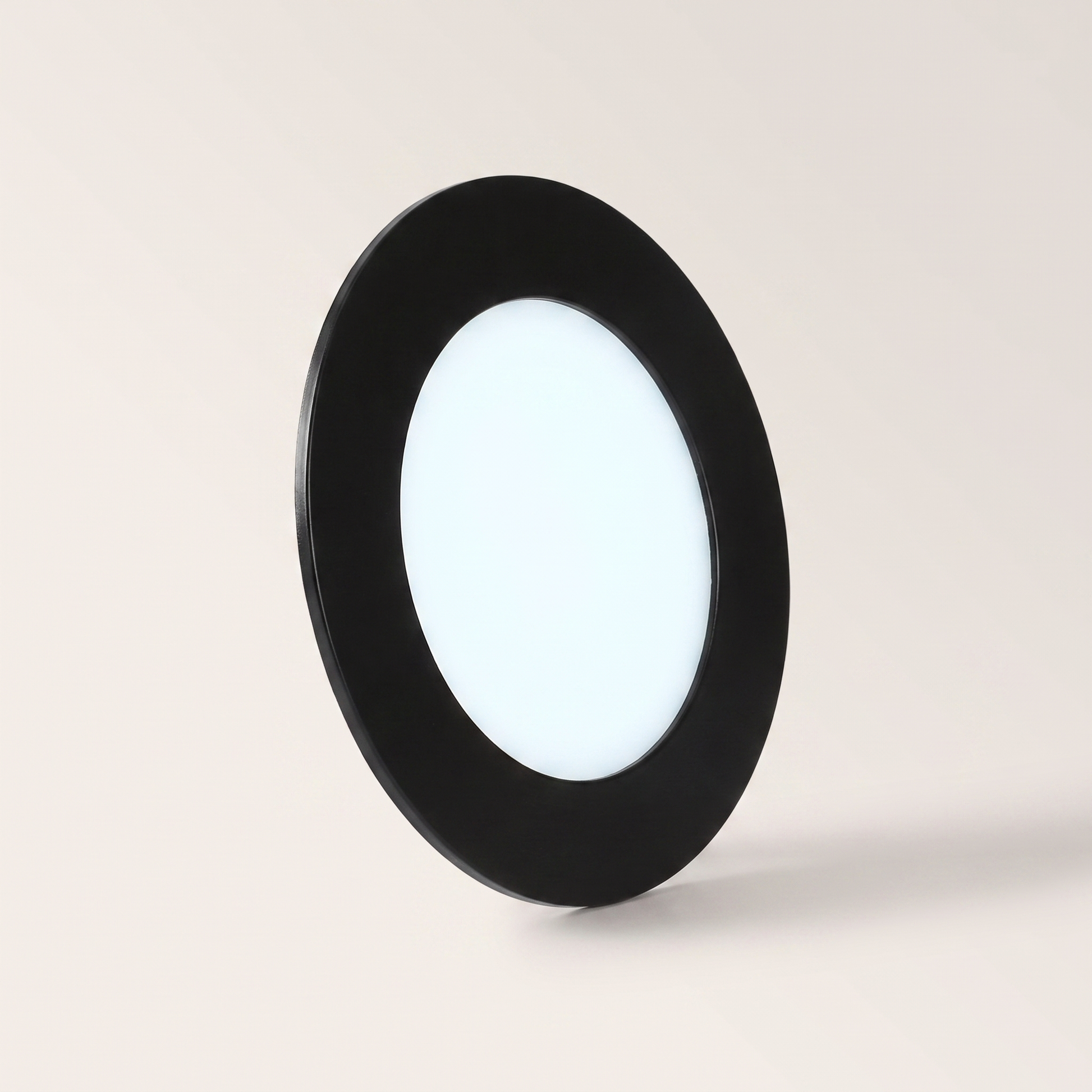 Xtricity 4" Ultra-Thin LED Recessed Light — 10W / 750 Lumens / 5000K Daylight — Round Black, 6-Pack