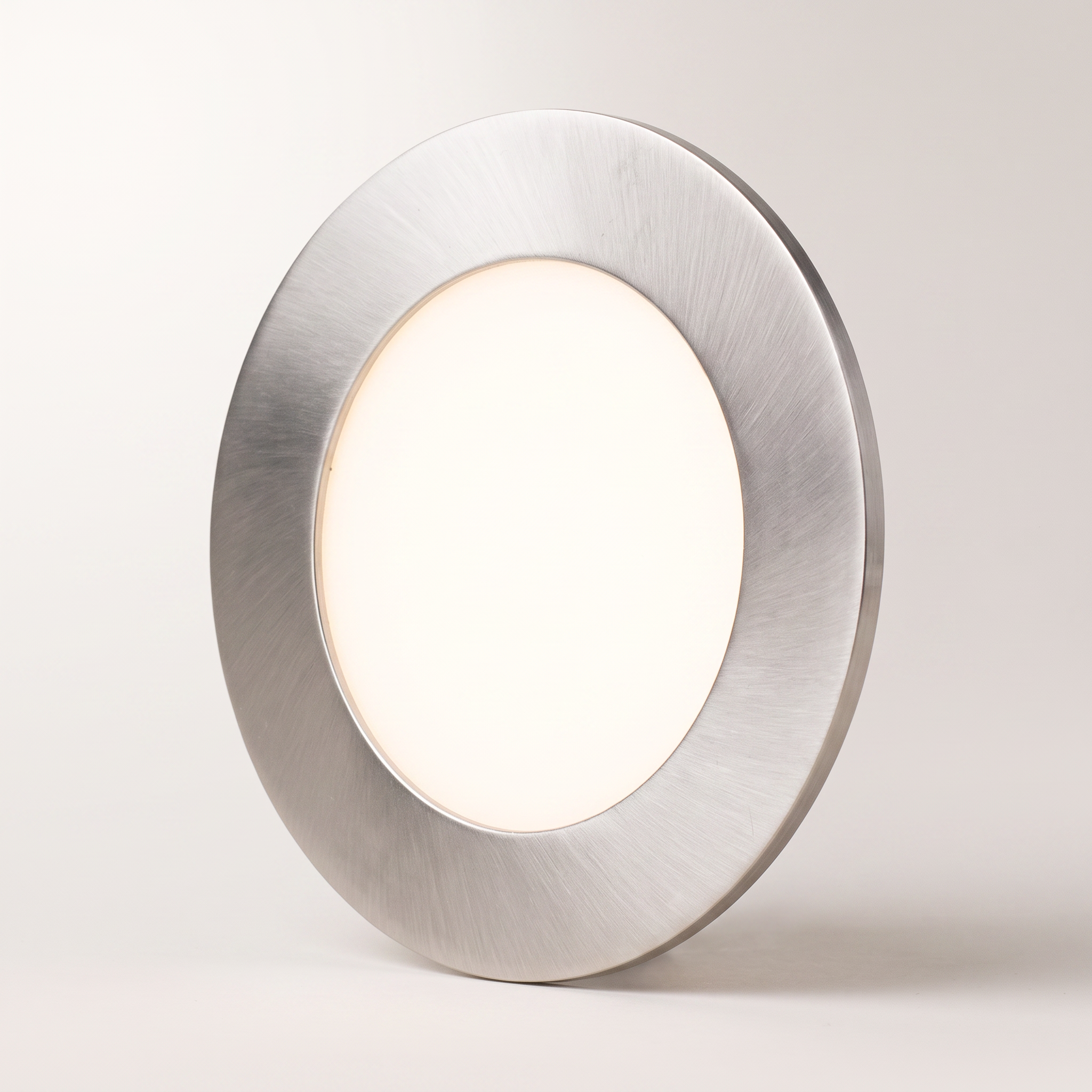 Xtricity 4" Ultra-Thin LED Recessed Light — 10W / 750 Lumens / 5000K Daylight — Round Brushed Nickel, Single
