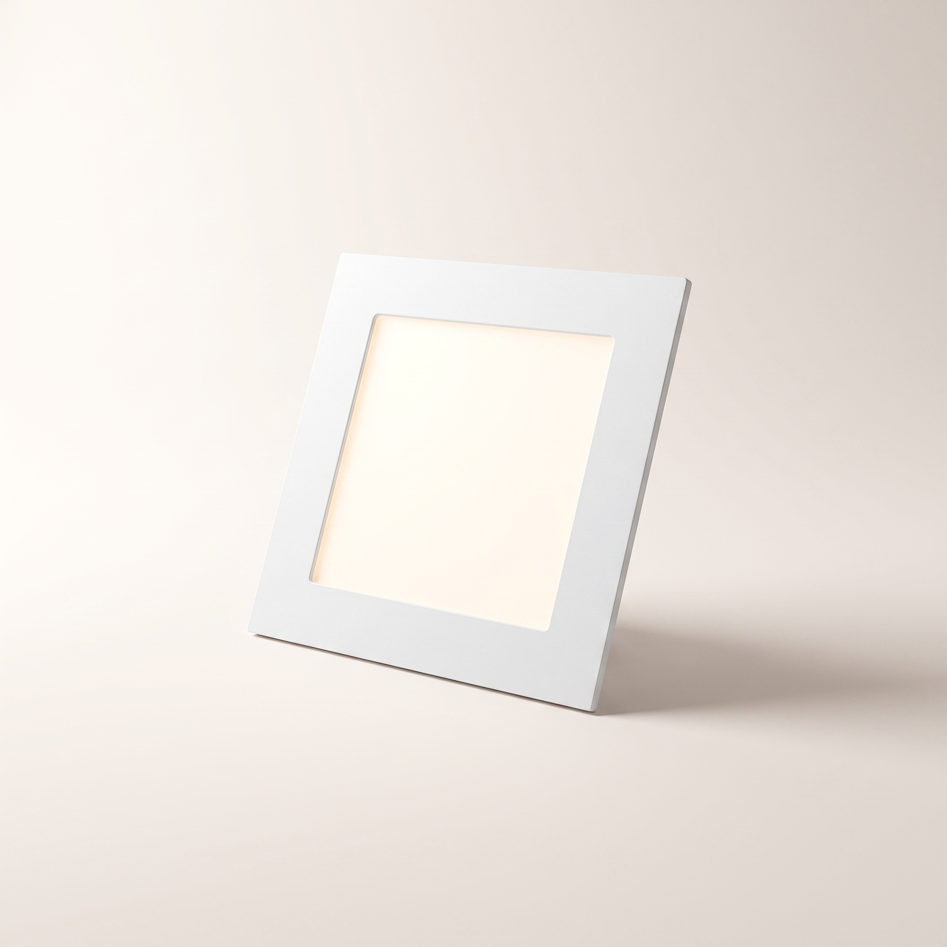 Xtricity 4" Ultra-Thin LED Recessed Light — 10W / 750 Lumens / 3000K — Square White, Single